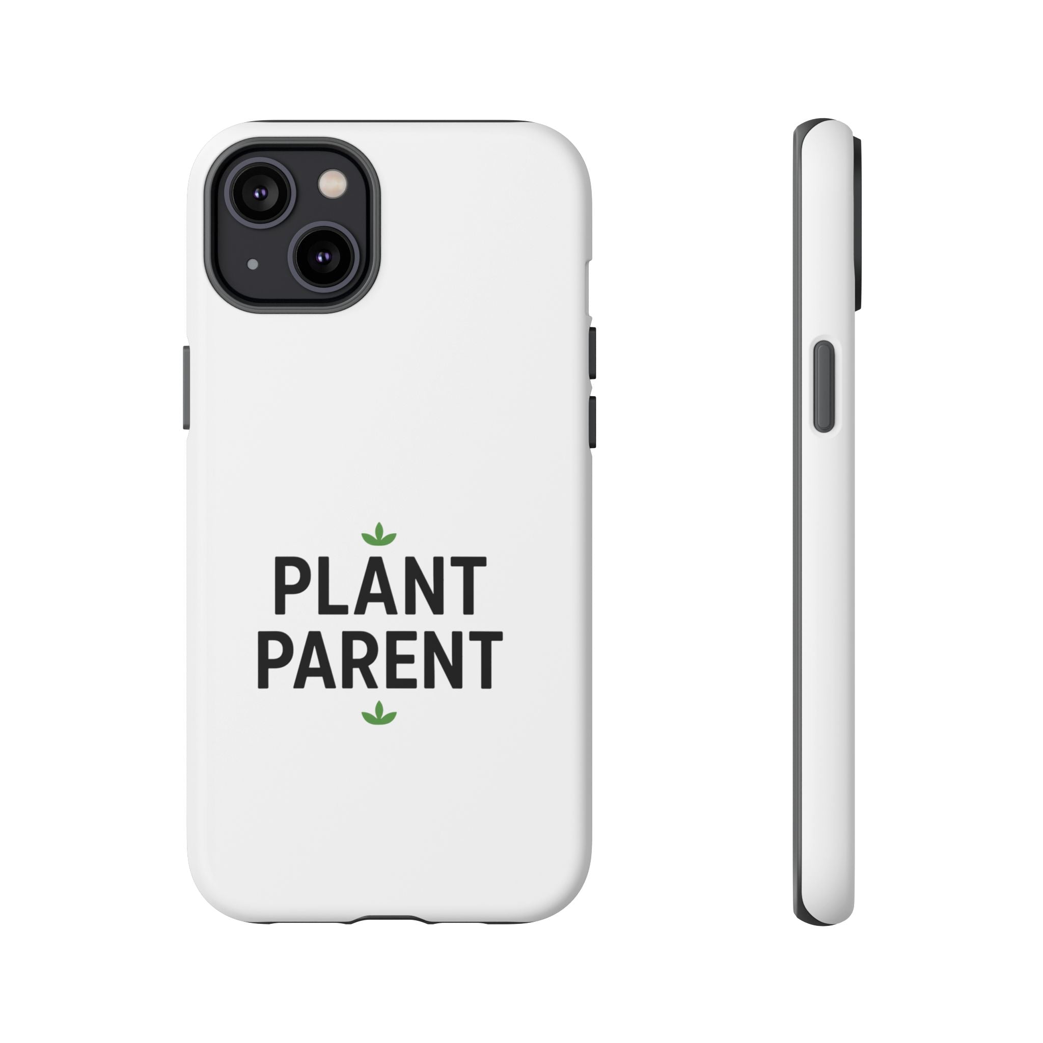 Plant Parent Tough Phone Case – Minimalist Plant Lover Protective Cover