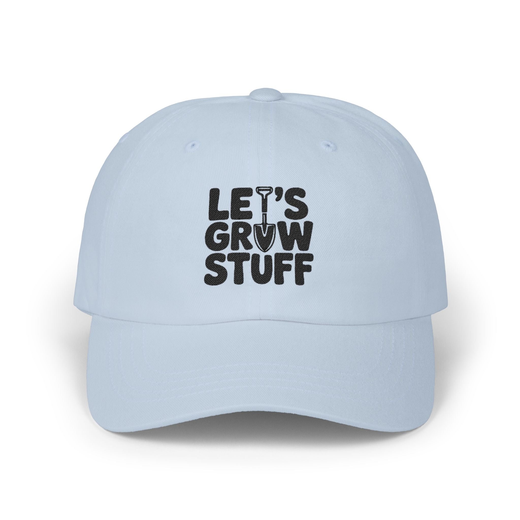 Let's Grow Stuff Dad Cap — Gardening Hat for Plant Lovers