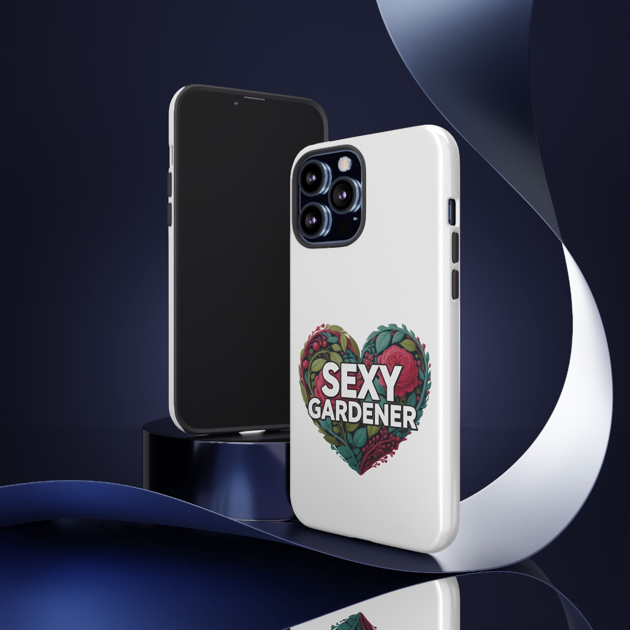 Sexy Gardener Phone Case — Floral Heart Garden Lover Tough Case