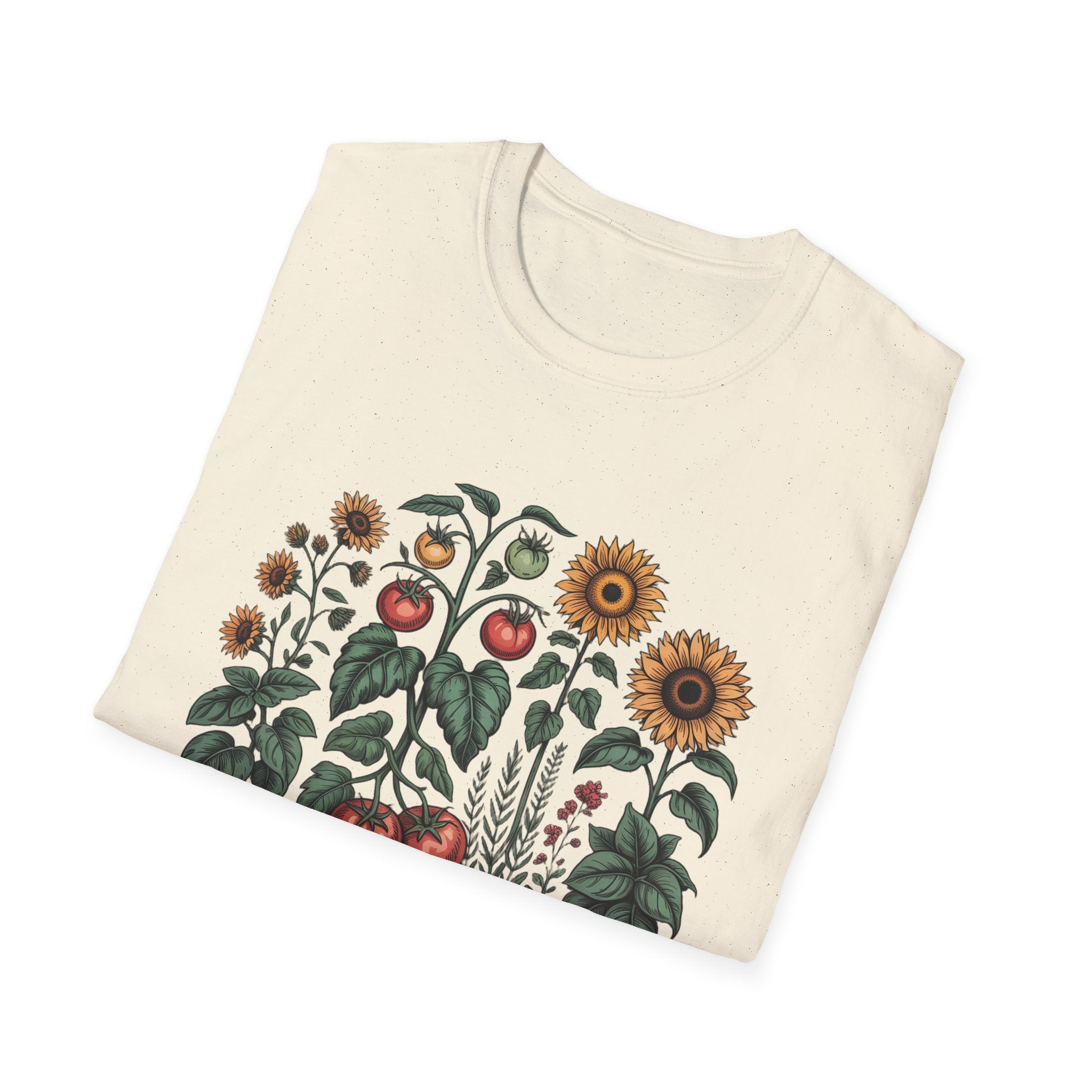 T-Shirt — Grow Your Own Magic Sunflower & Tomato Garden Tee