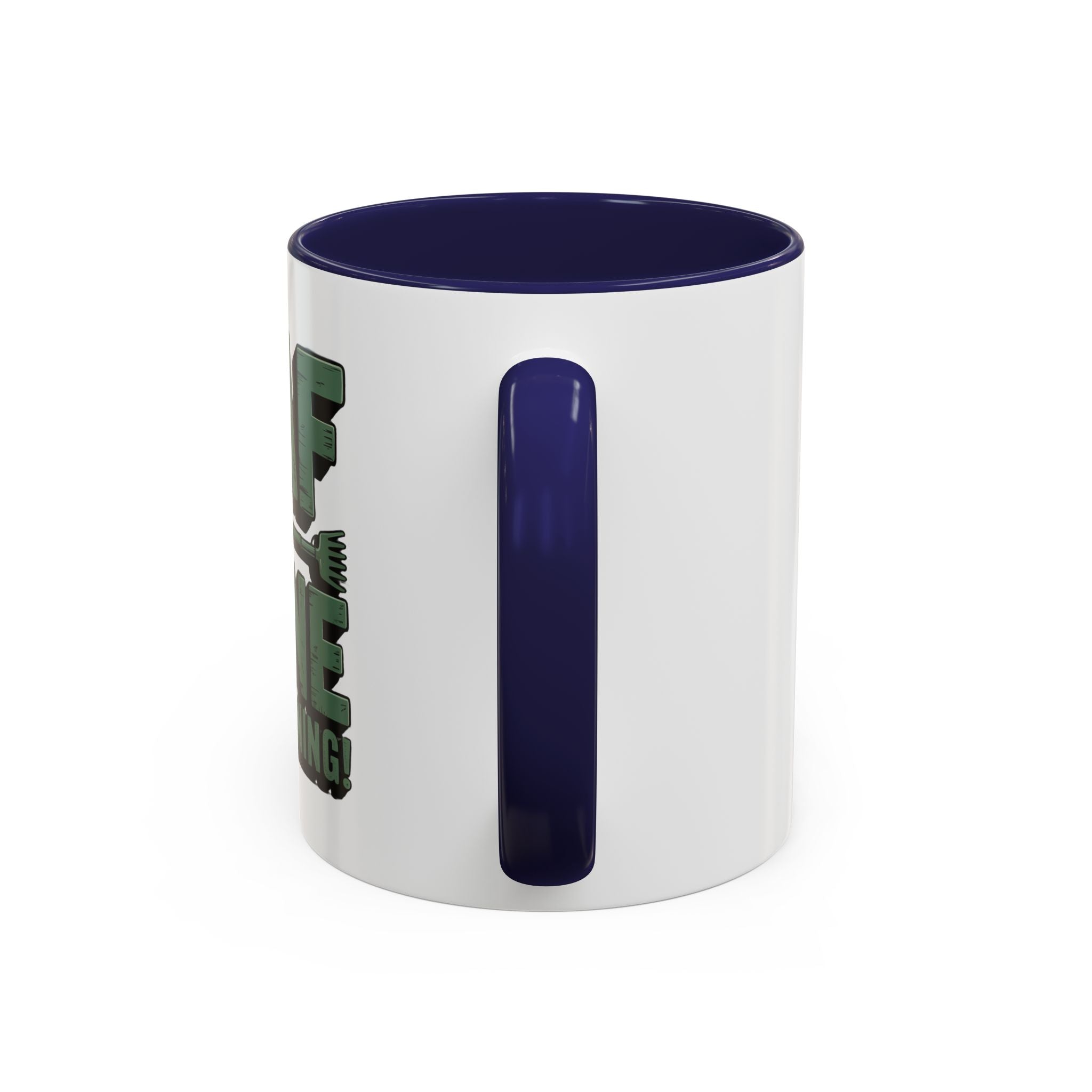 Gardening Mug — "Leaf Me Alone, I’m Gardening" Accent Coffee Cup