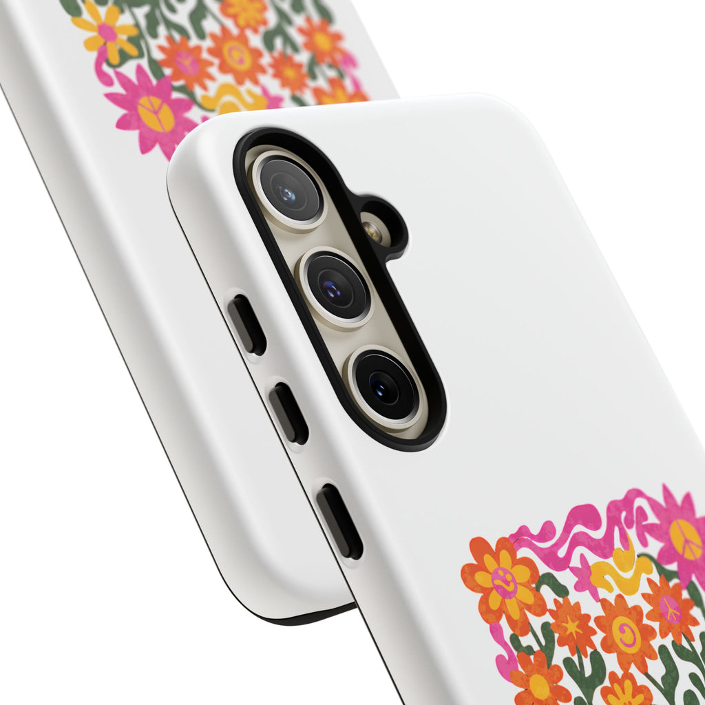Groovy Gardener Phone Case - Retro Floral iPhone Cover