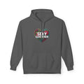 Sexy Gardener Heart Hoodie - Floral Split Heart Graphic Sweatshirt