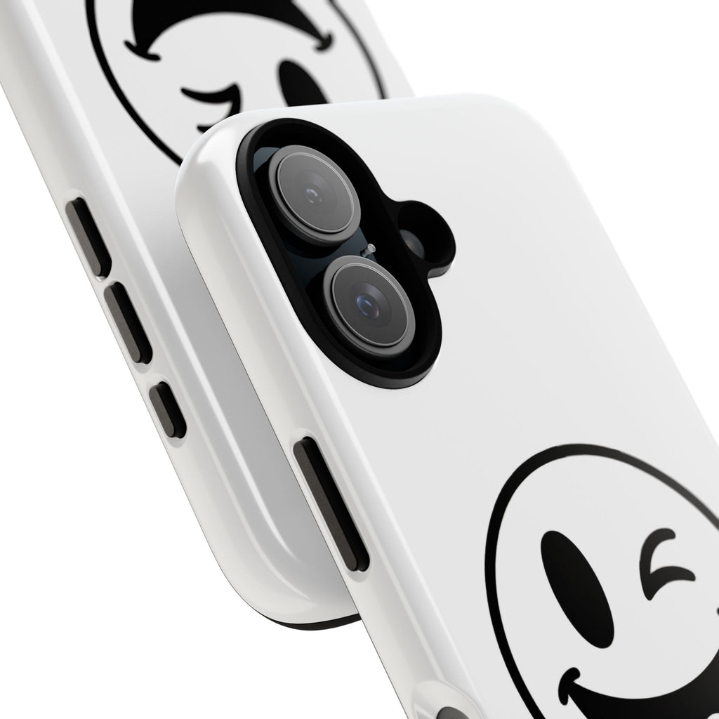 Phone Case — Winking Smiley “sexy gardener” Graphic