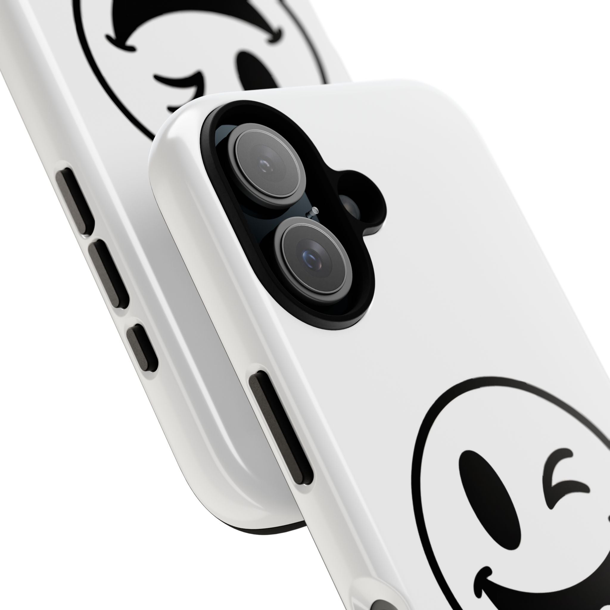Phone Case — Winking Smiley “sexy gardener” Graphic