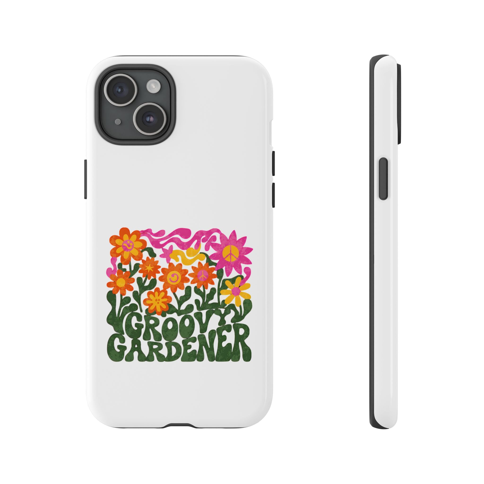 Groovy Gardener Phone Case - Retro Floral iPhone Cover