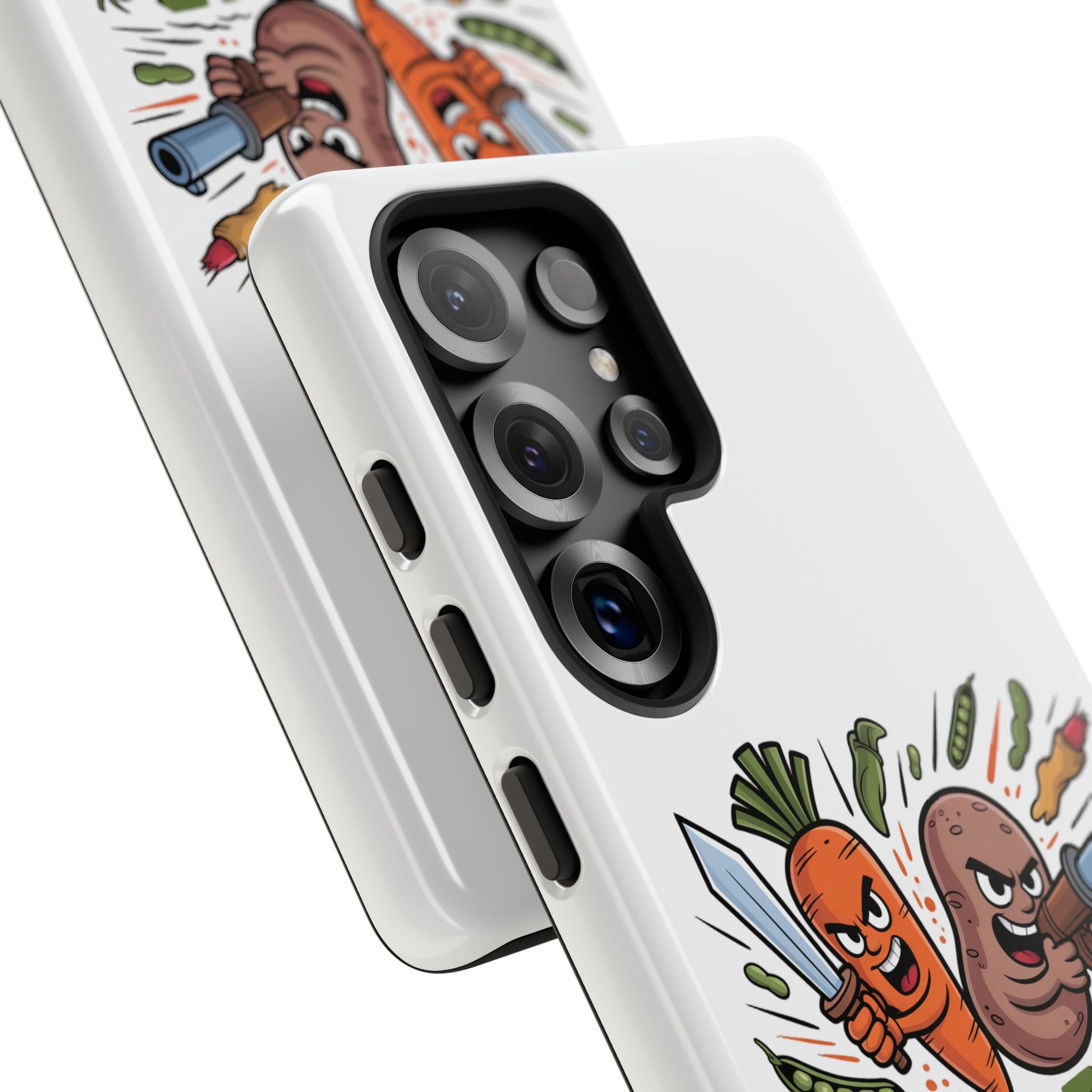 Phone Case — 'Dig For Victory' Veggie Combat Garden Design