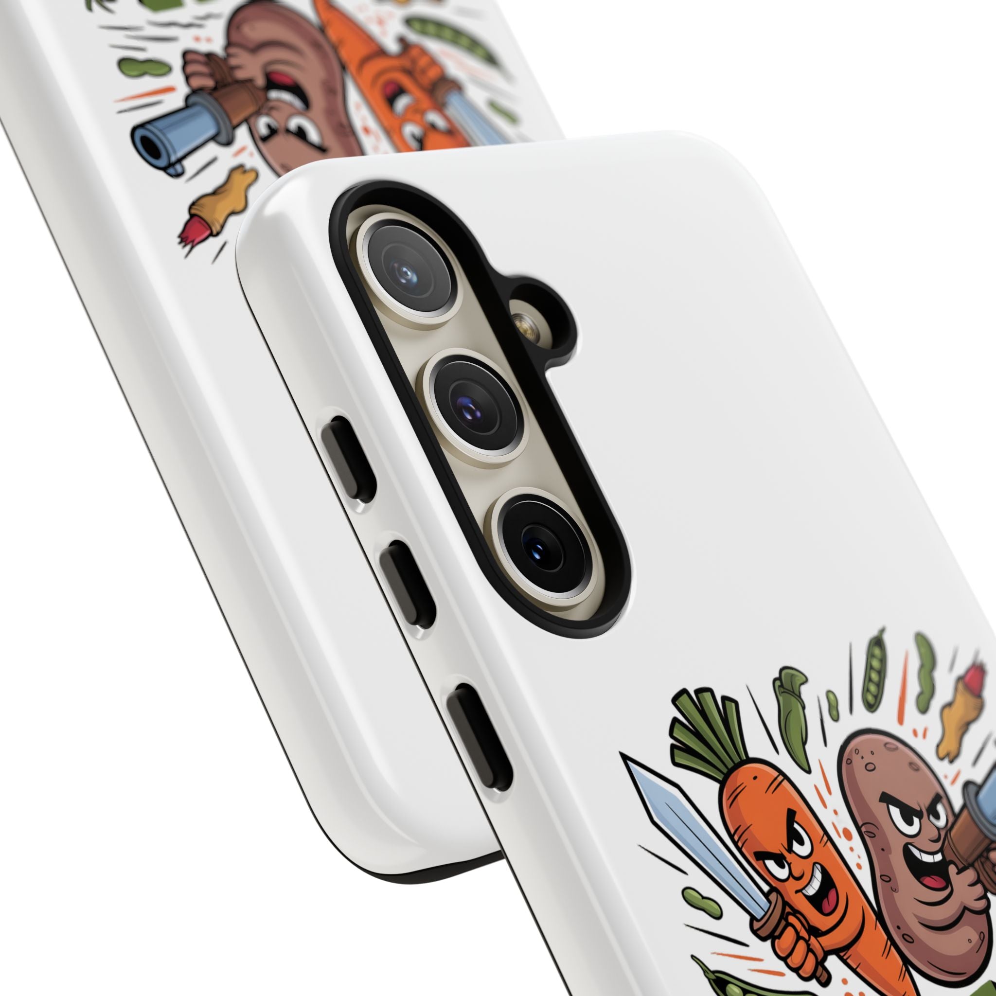 Phone Case — 'Dig For Victory' Veggie Combat Garden Design