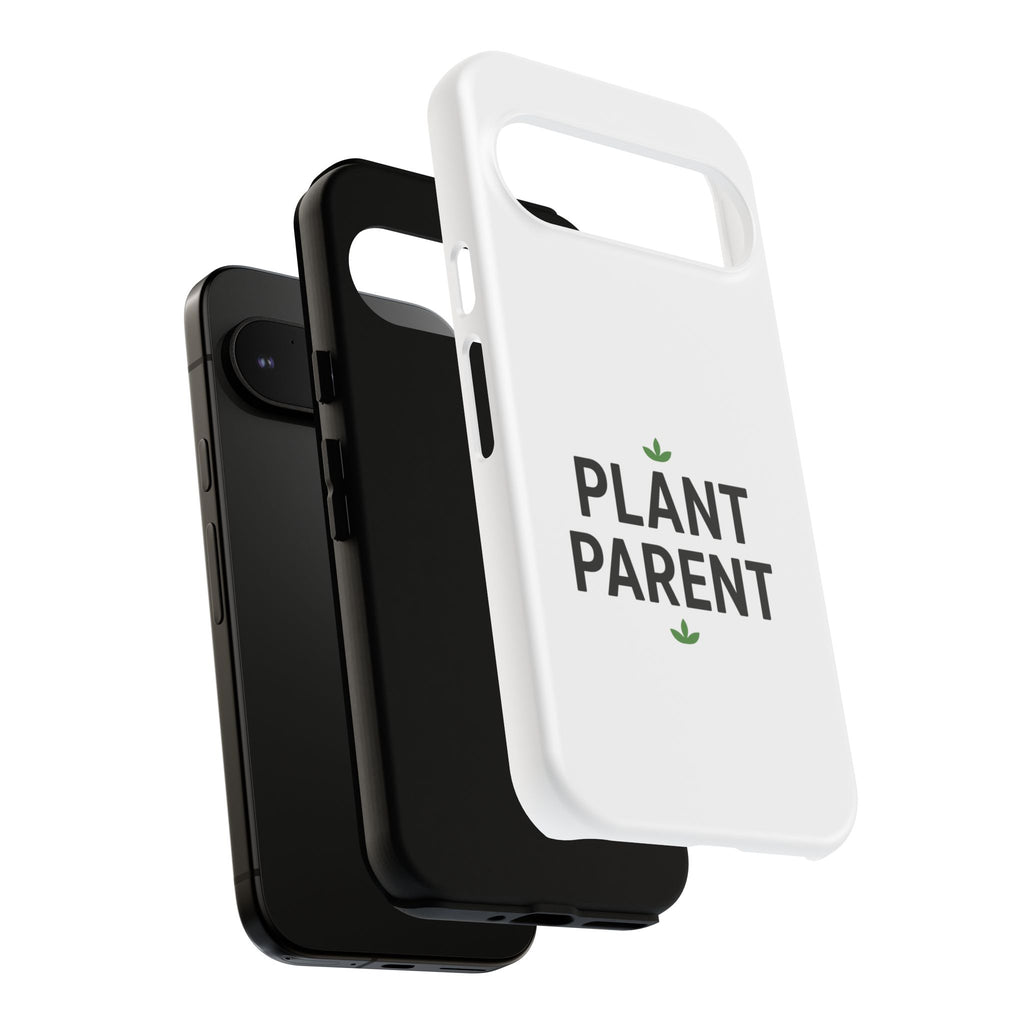 Plant Parent Tough Phone Case – Minimalist Plant Lover Protective Cover