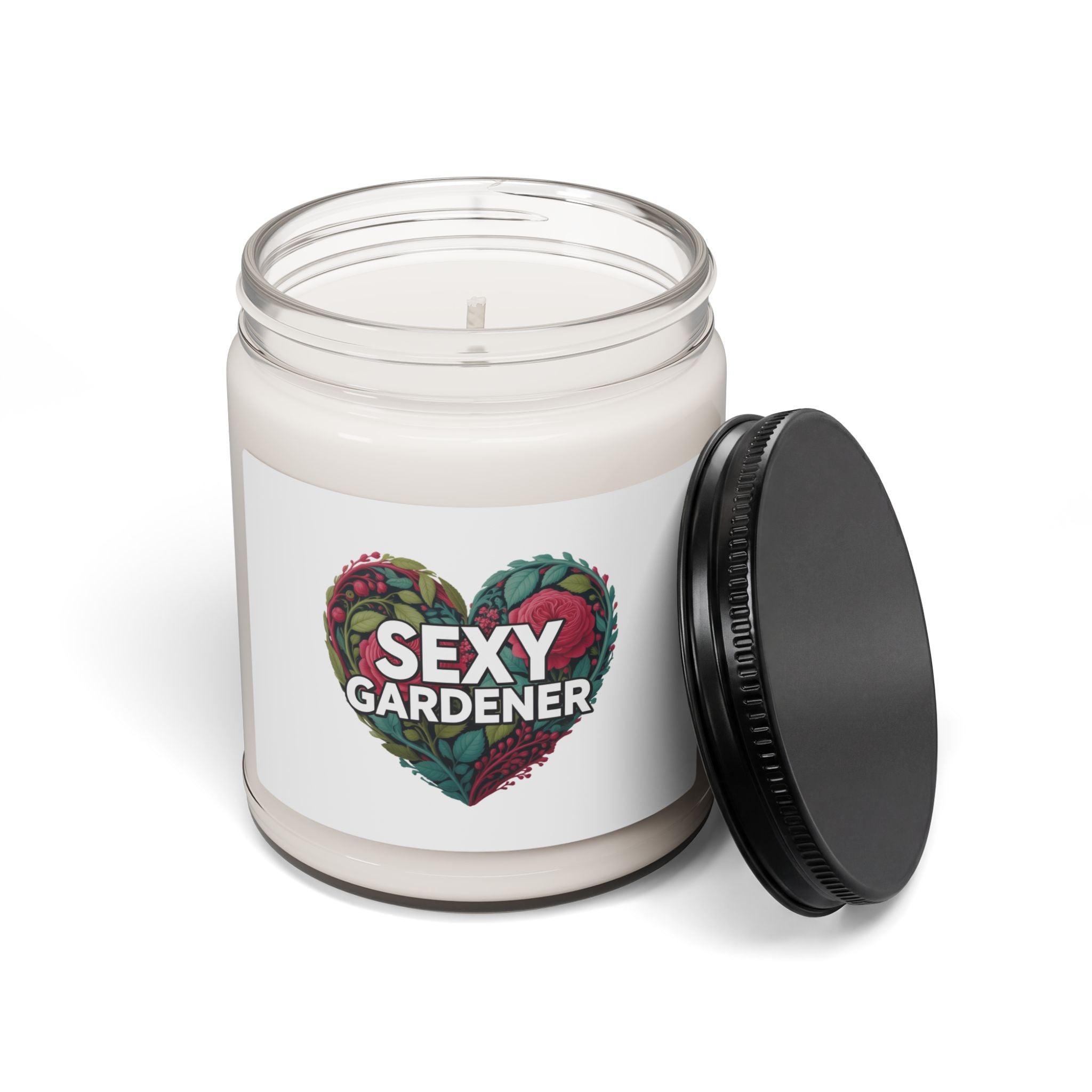 Sexy Gardener Soy Candle — 9oz Scented Candle for Plant Lovers