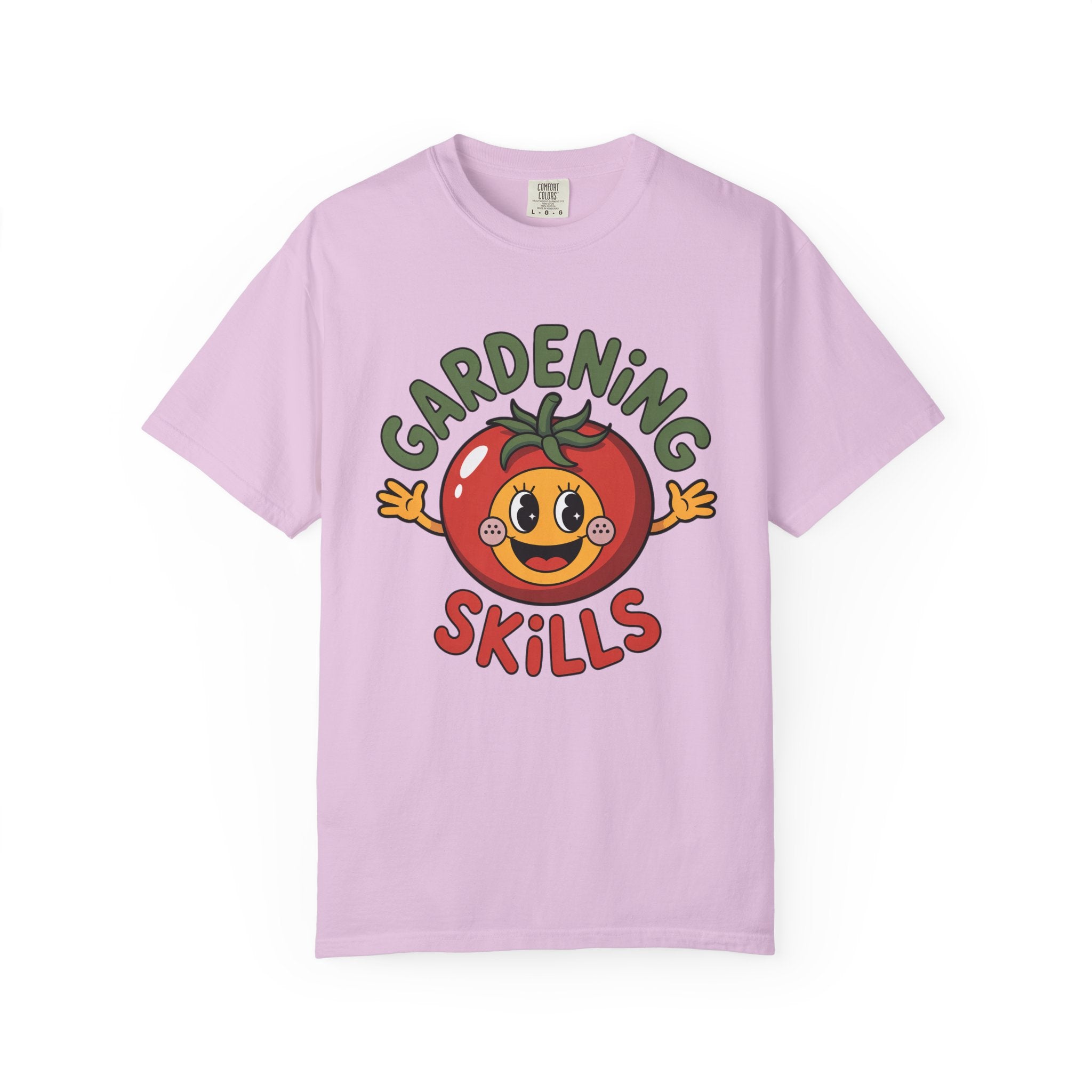 Gardening Skills T-Shirt — Cute Tomato Garden Graphic Tee for Plant Lovers