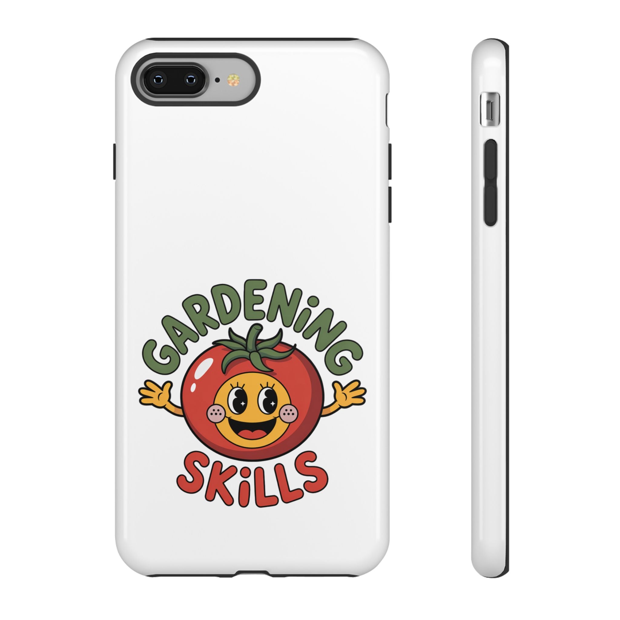 Gardening Skills Phone Case — Cute Tomato Plant Lover Protective Cover