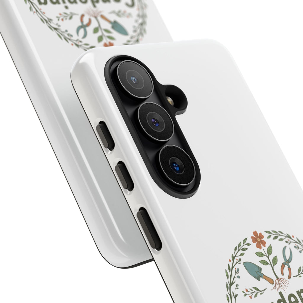 Phone Case — Gardening Addict "Plant • Grow • Repeat" Floral Garden Phone Cover