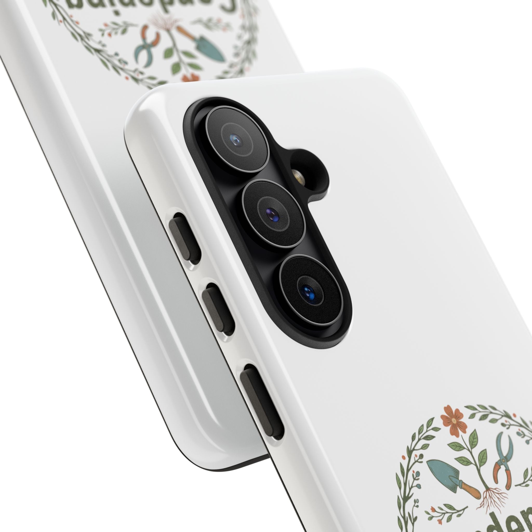 Phone Case — Gardening Addict "Plant • Grow • Repeat" Floral Garden Phone Cover