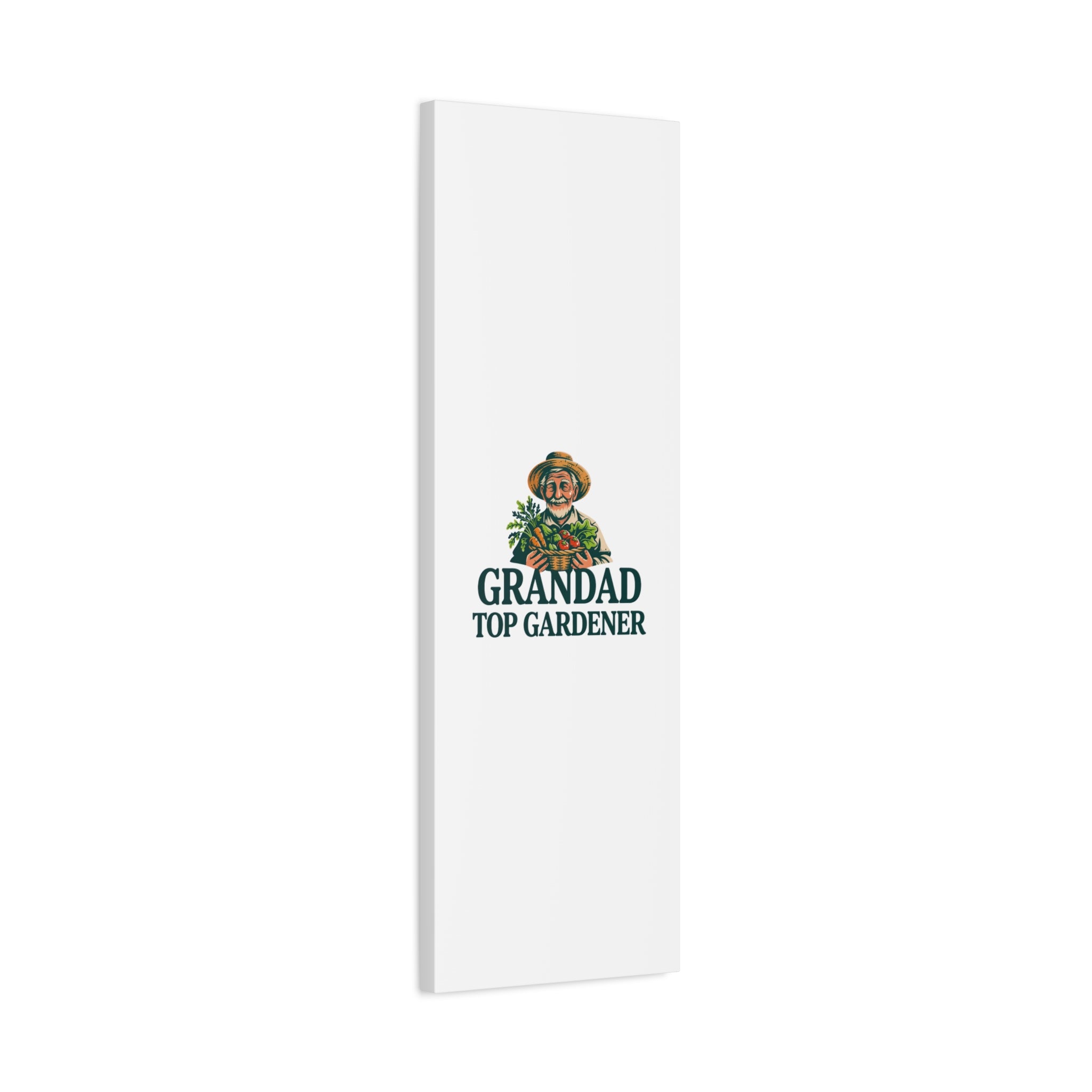 Grandad Top Gardener Canvas – Stretched Matte Wall Art