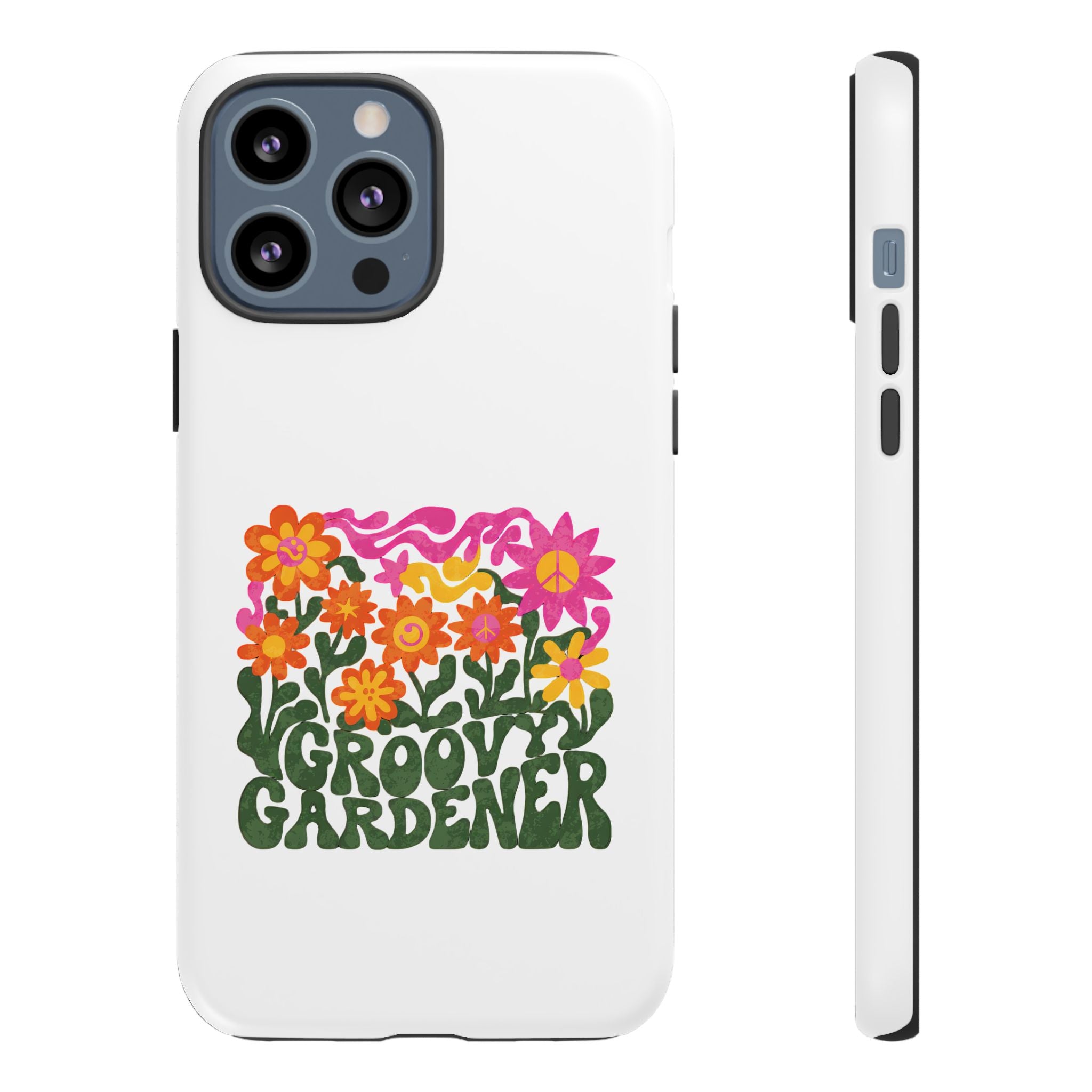 Groovy Gardener Phone Case - Retro Floral iPhone Cover