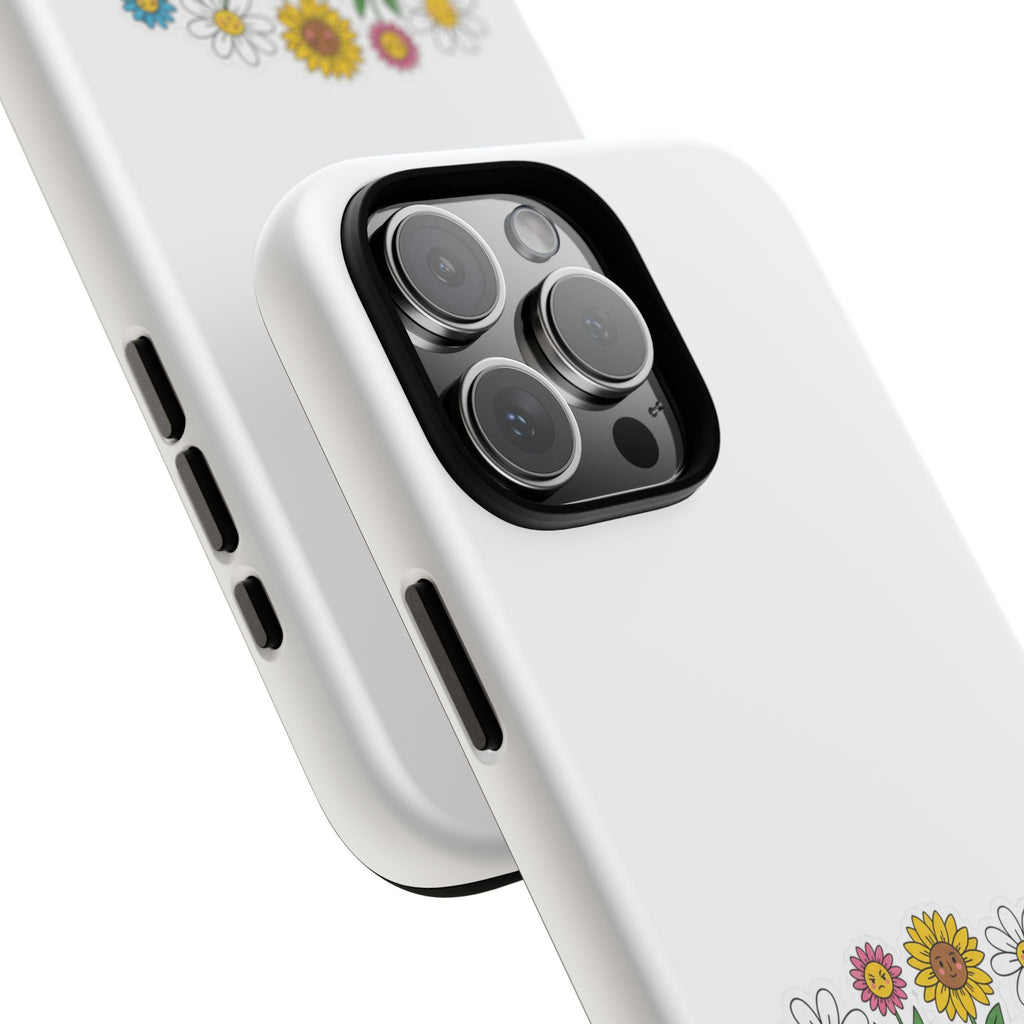 Phone Case — "Emotionally Attached to My Garden" Floral Gardener Protective Case