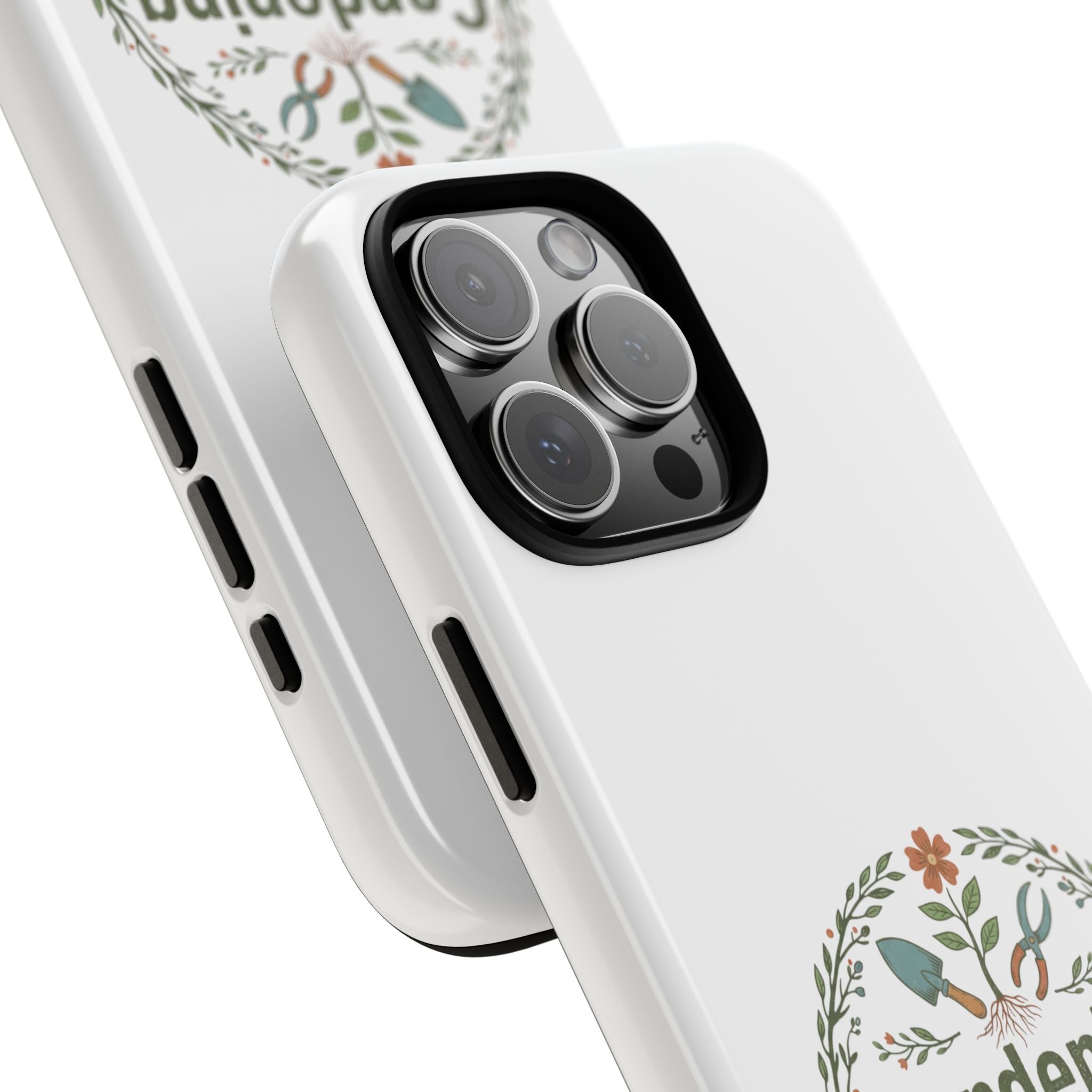 Phone Case — Gardening Addict "Plant • Grow • Repeat" Floral Garden Phone Cover