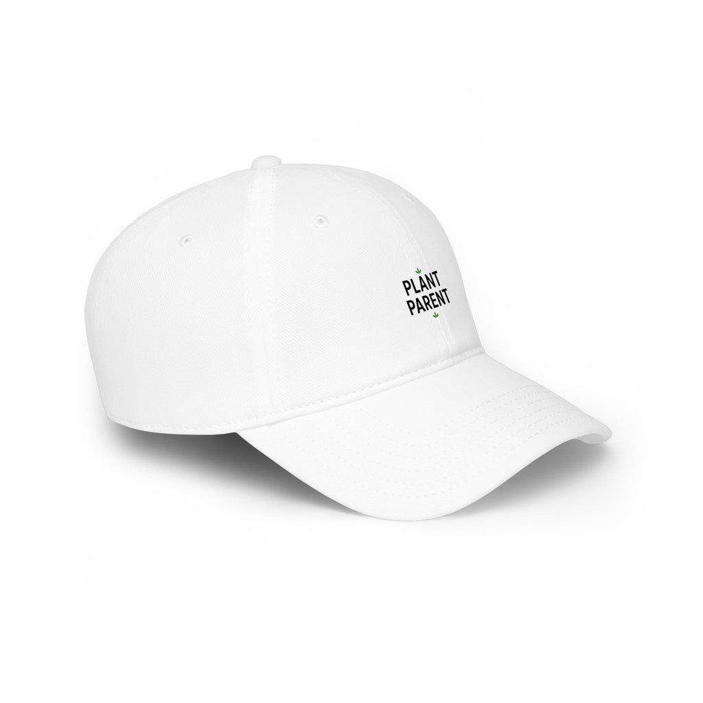 Plant Parent Baseball Cap — Minimal Embroidered Plant Parent Hat