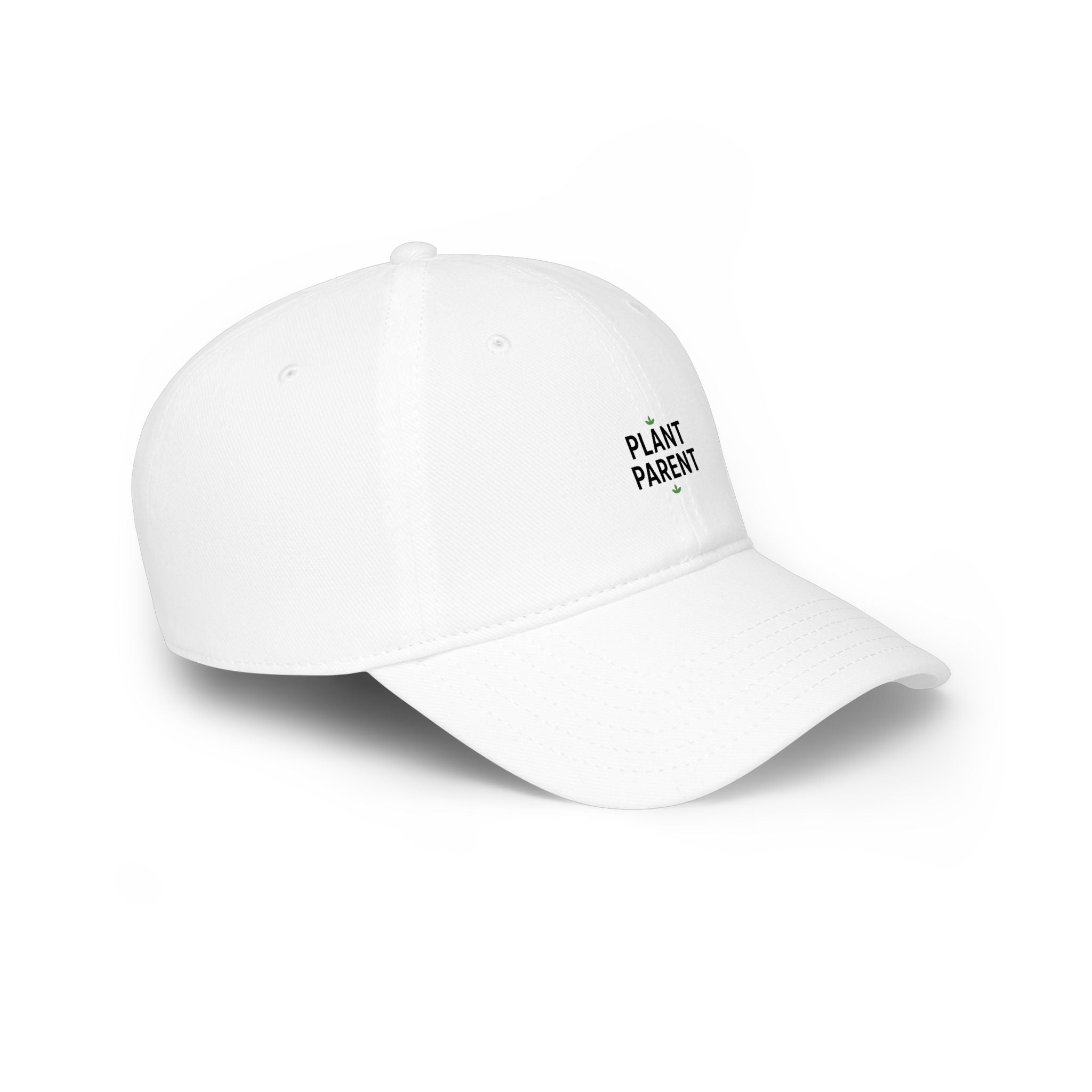 Plant Parent Baseball Cap — Minimal Embroidered Plant Parent Hat