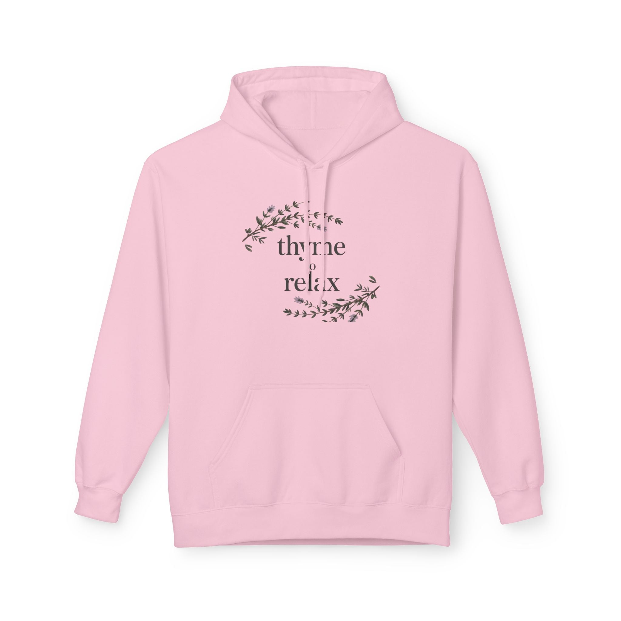 Thyme to Relax Hoodie — Botanical Relaxation Pullover