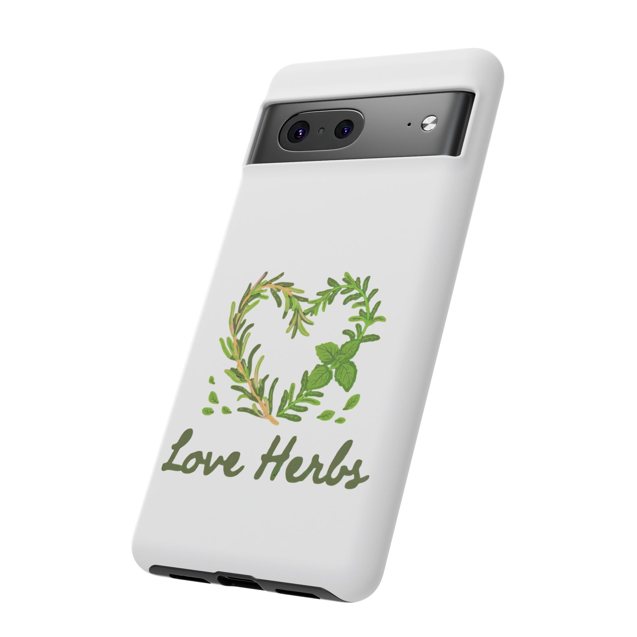 Herb Heart Phone Case - "Love Herbs" Botanical iPhone Cover