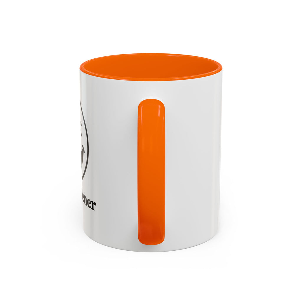 Sexy Gardener Accent Coffee Mug — Winking Smiley Plant Lover Gift (11/15oz)