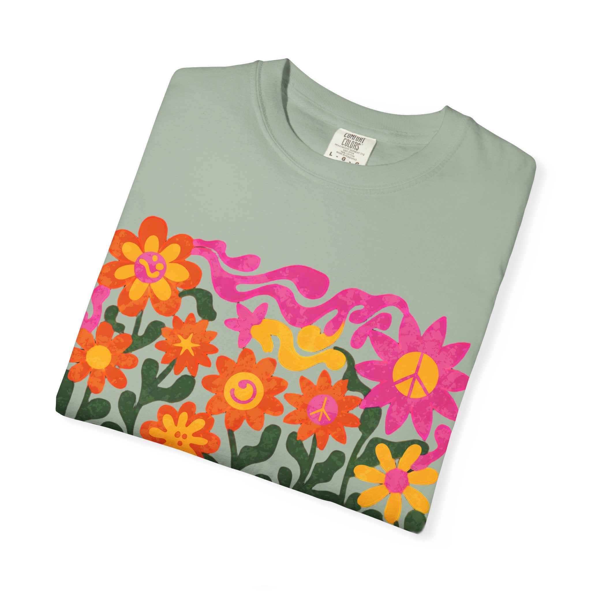 Groovy Gardener T-Shirt — Retro Flower Garden Graphic Tee