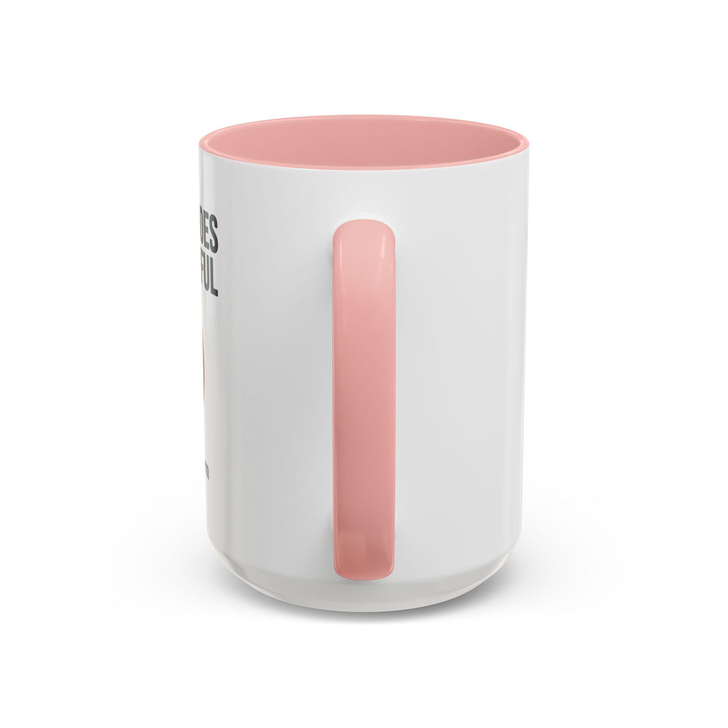 Accent Coffee Mug — "Ripe Tomatoes Are Beautiful" Audrey Hepburn Quote Mug