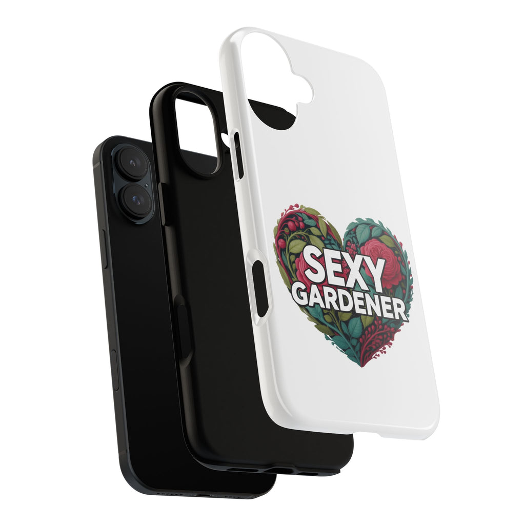 Sexy Gardener Phone Case — Floral Heart Garden Lover Tough Case