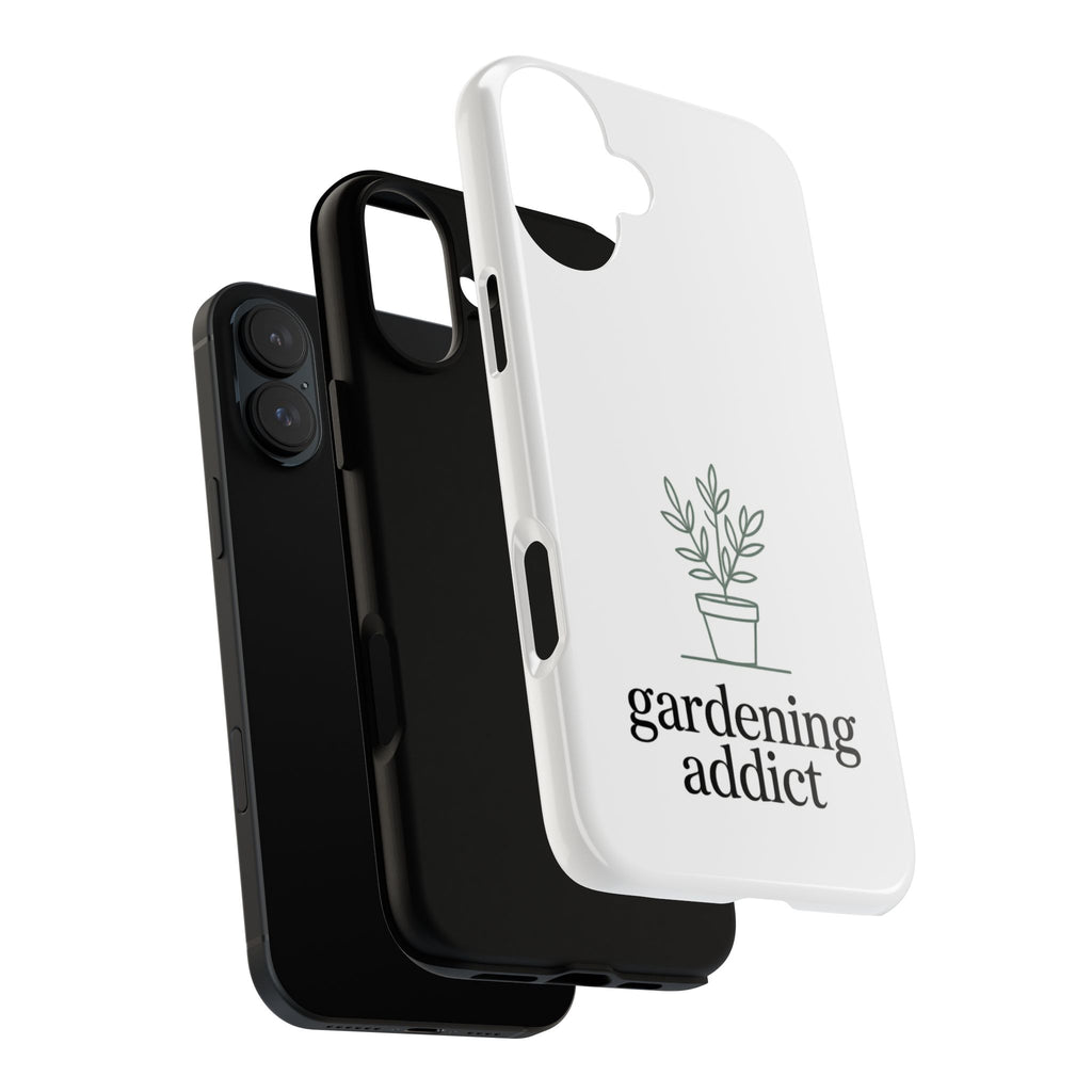 Phone Case — 'gardening addict' Minimal Plant Design