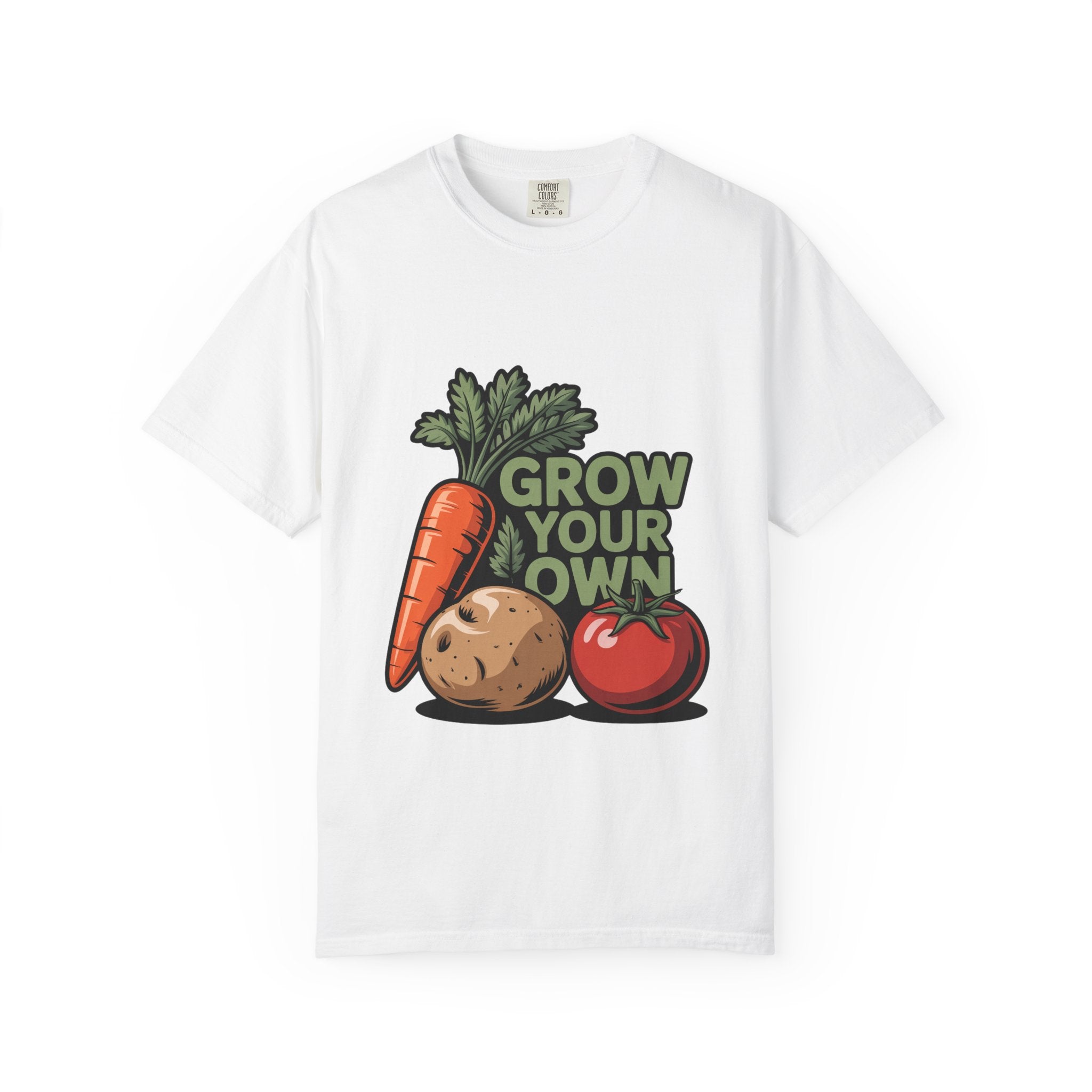 Grow Your Own T-Shirt — Gardening Veggies Graphic Tee