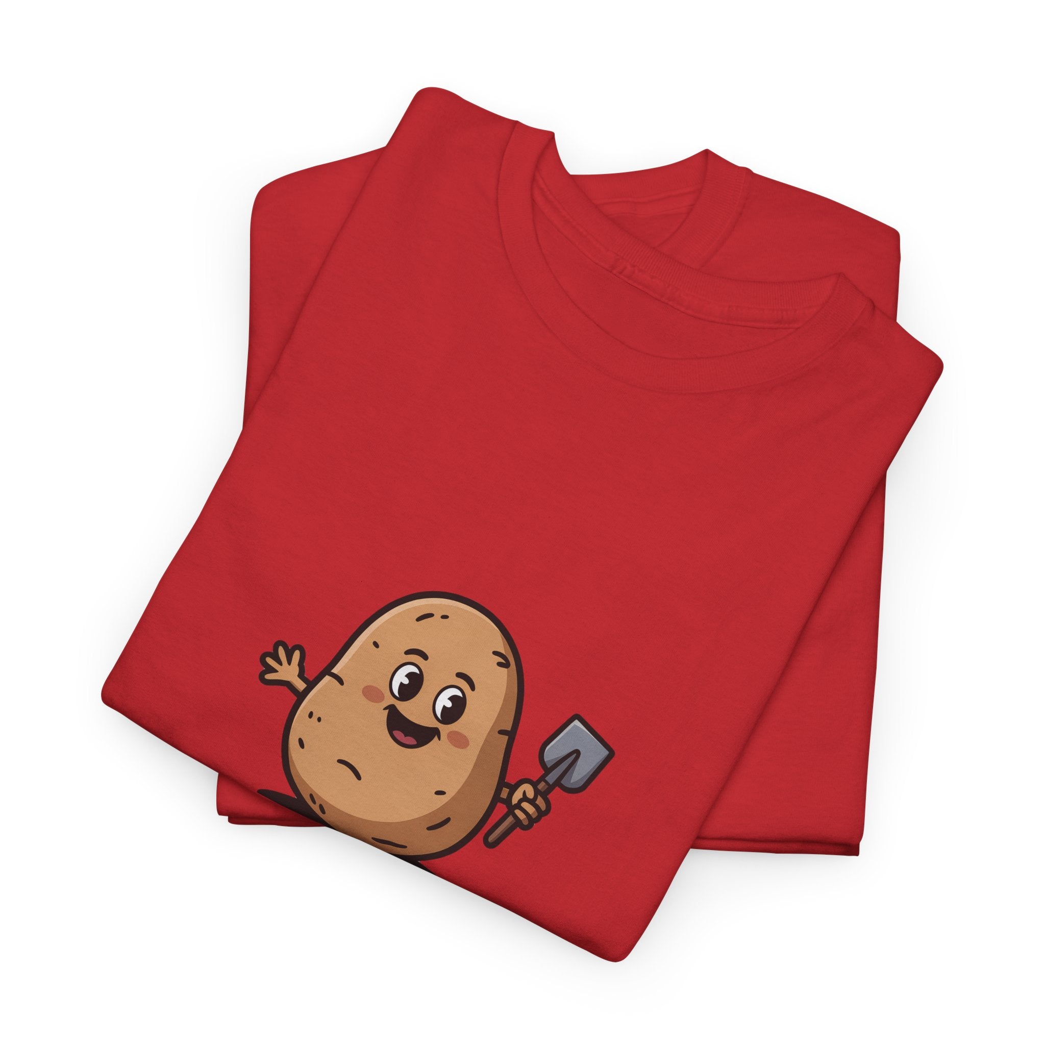 T-Shirt — "Potato Digging Love" Cute Gardening Veggie Tee