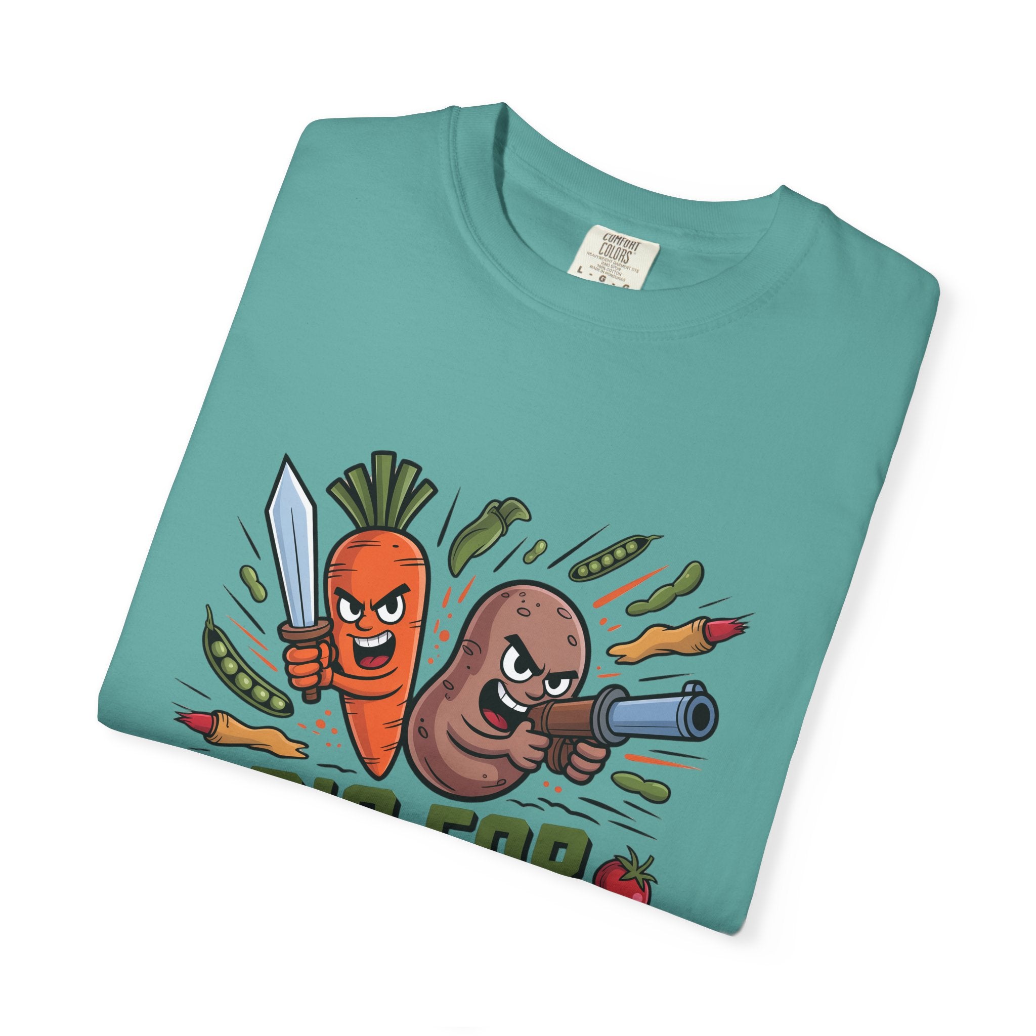 Dig for Victory T-Shirt — Retro Veggie Garden Graphic Tee