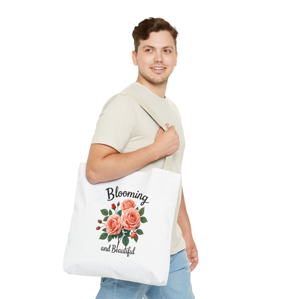 Blooming and Beautiful Floral Tote Bag