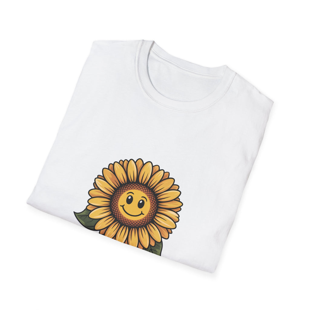 Gardening Skills T-Shirt — Cute Smiling Sunflower Garden Tee
