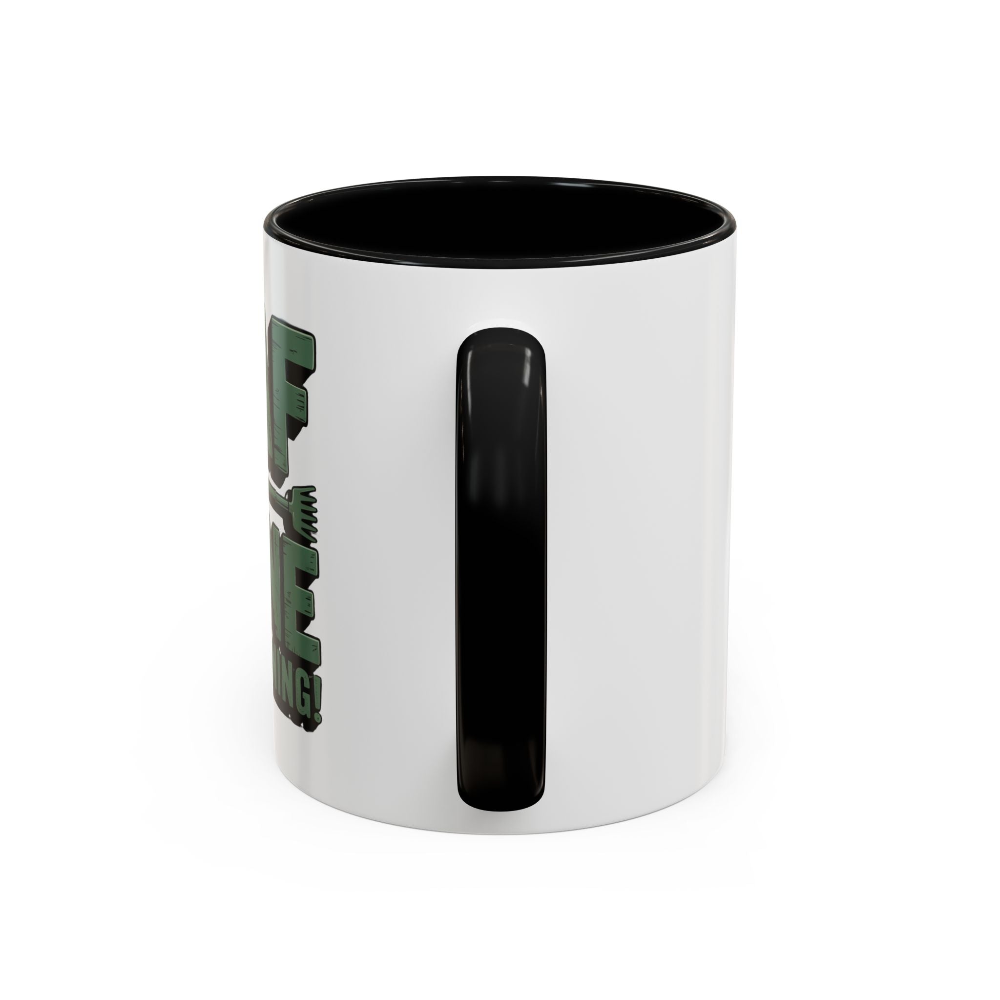 Gardening Mug — "Leaf Me Alone, I’m Gardening" Accent Coffee Cup