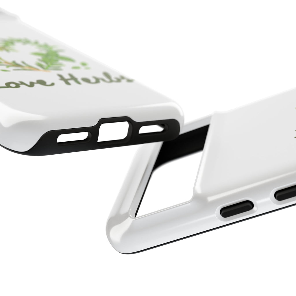 Herb Heart Phone Case - "Love Herbs" Botanical iPhone Cover