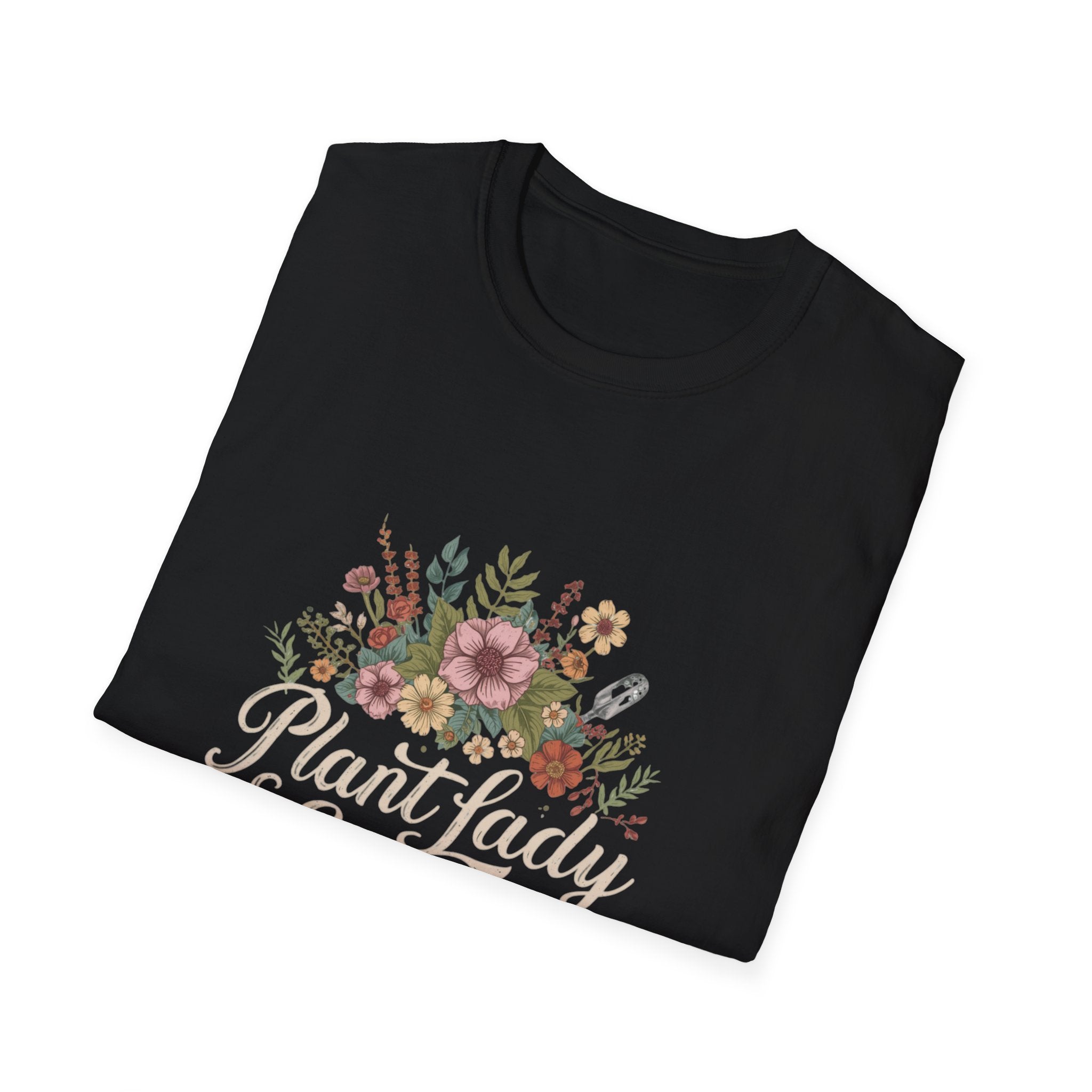 Delicate Floral T-Shirt - “Plant Lady Energy"