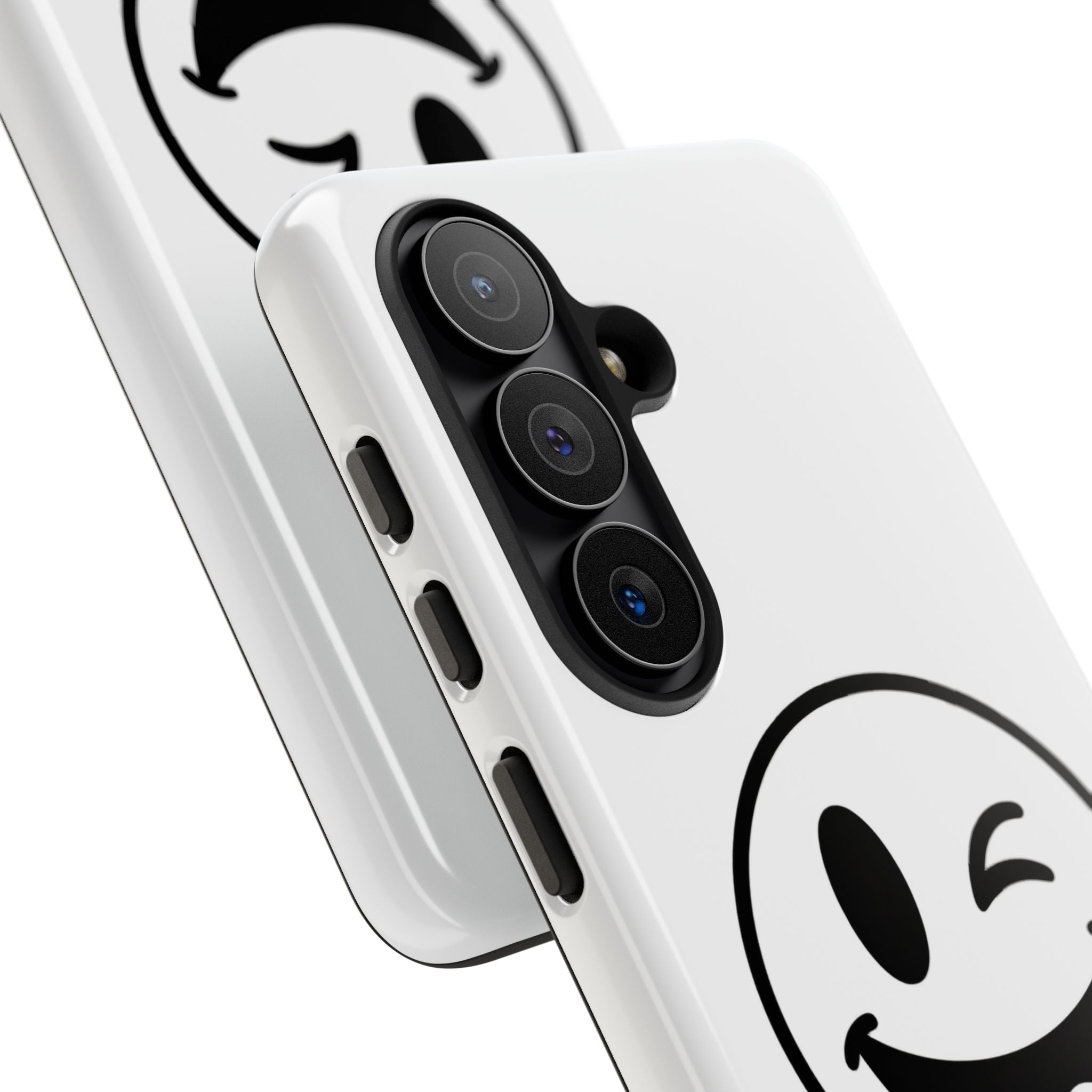 Phone Case — Winking Smiley “sexy gardener” Graphic