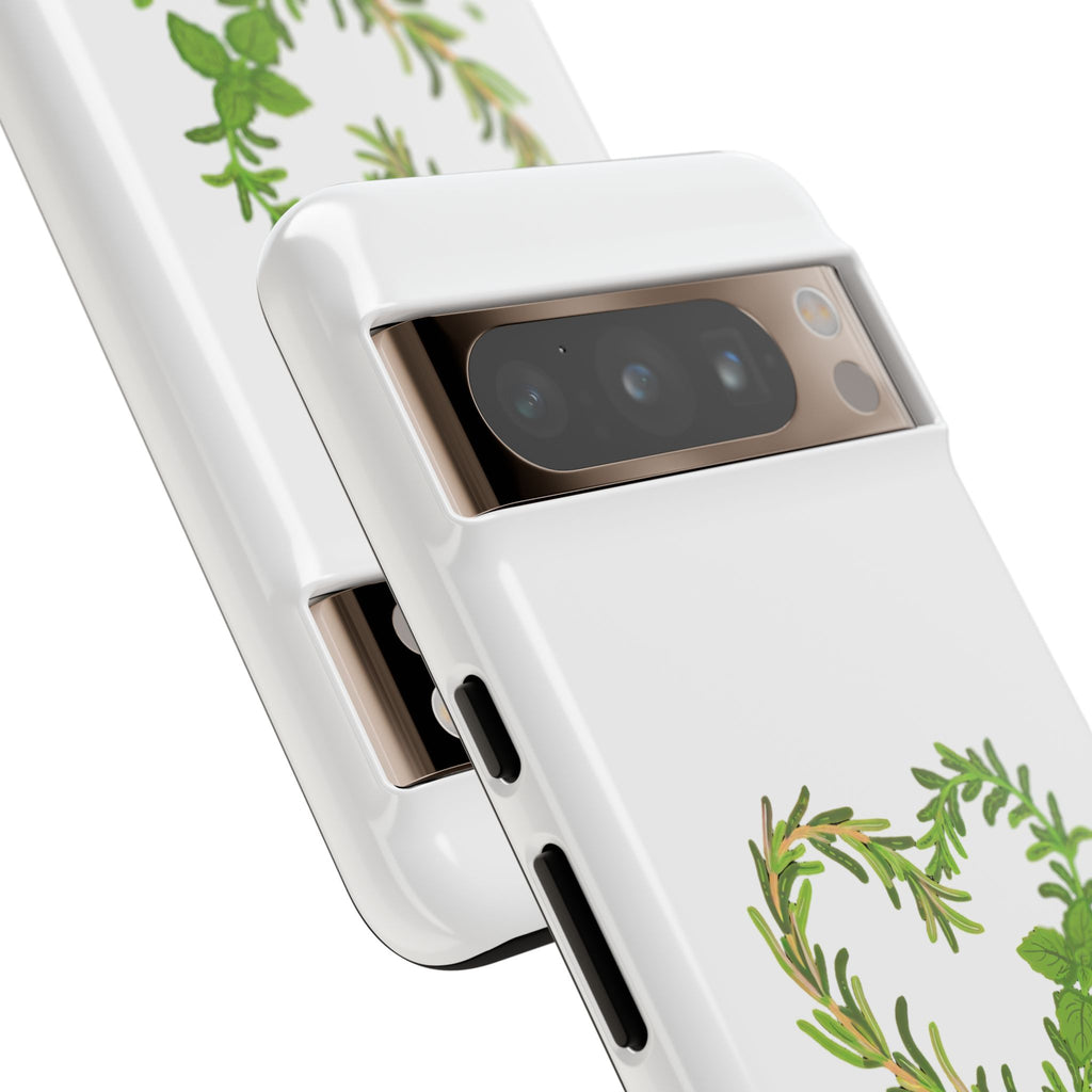 Herb Heart Phone Case - "Love Herbs" Botanical iPhone Cover