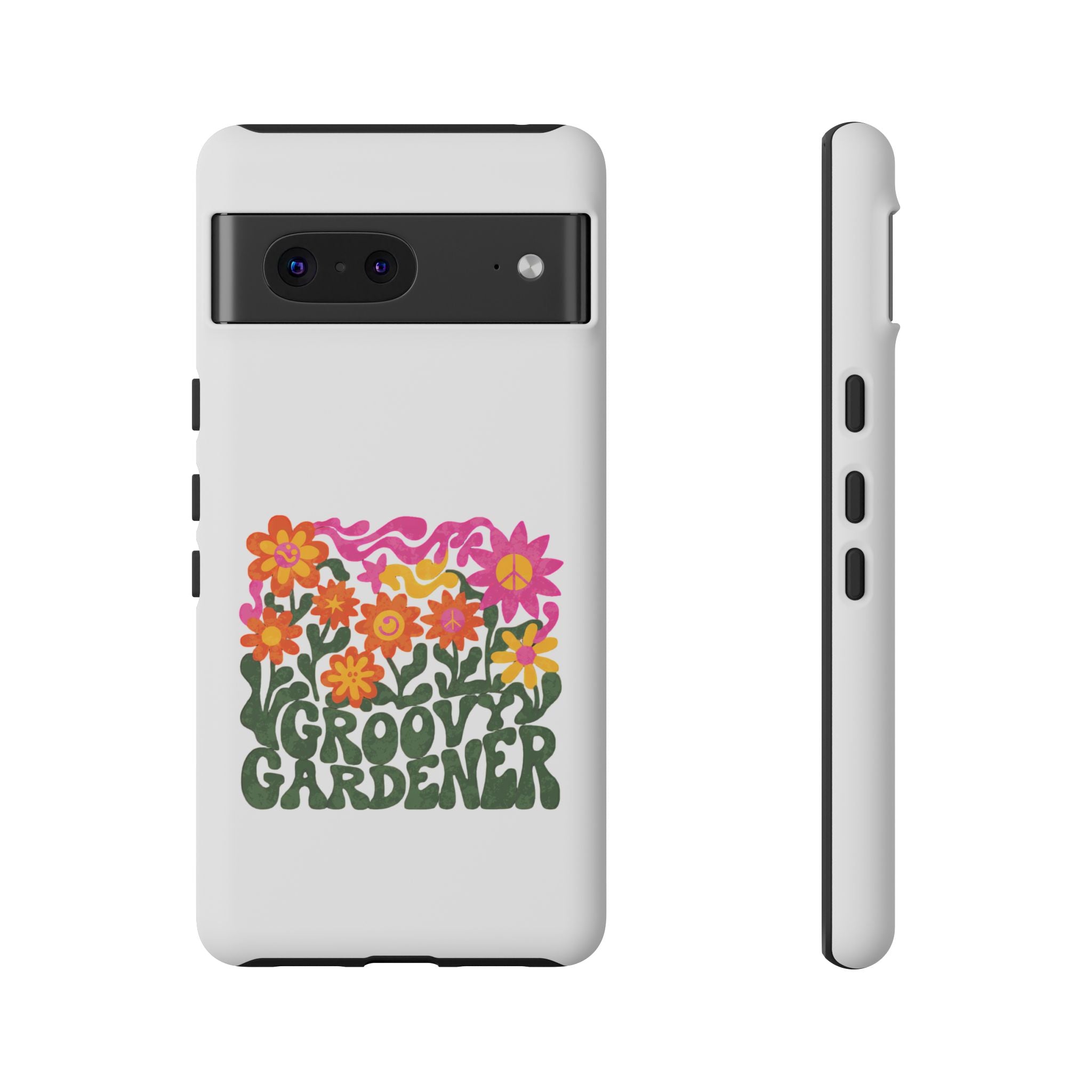Groovy Gardener Phone Case - Retro Floral iPhone Cover
