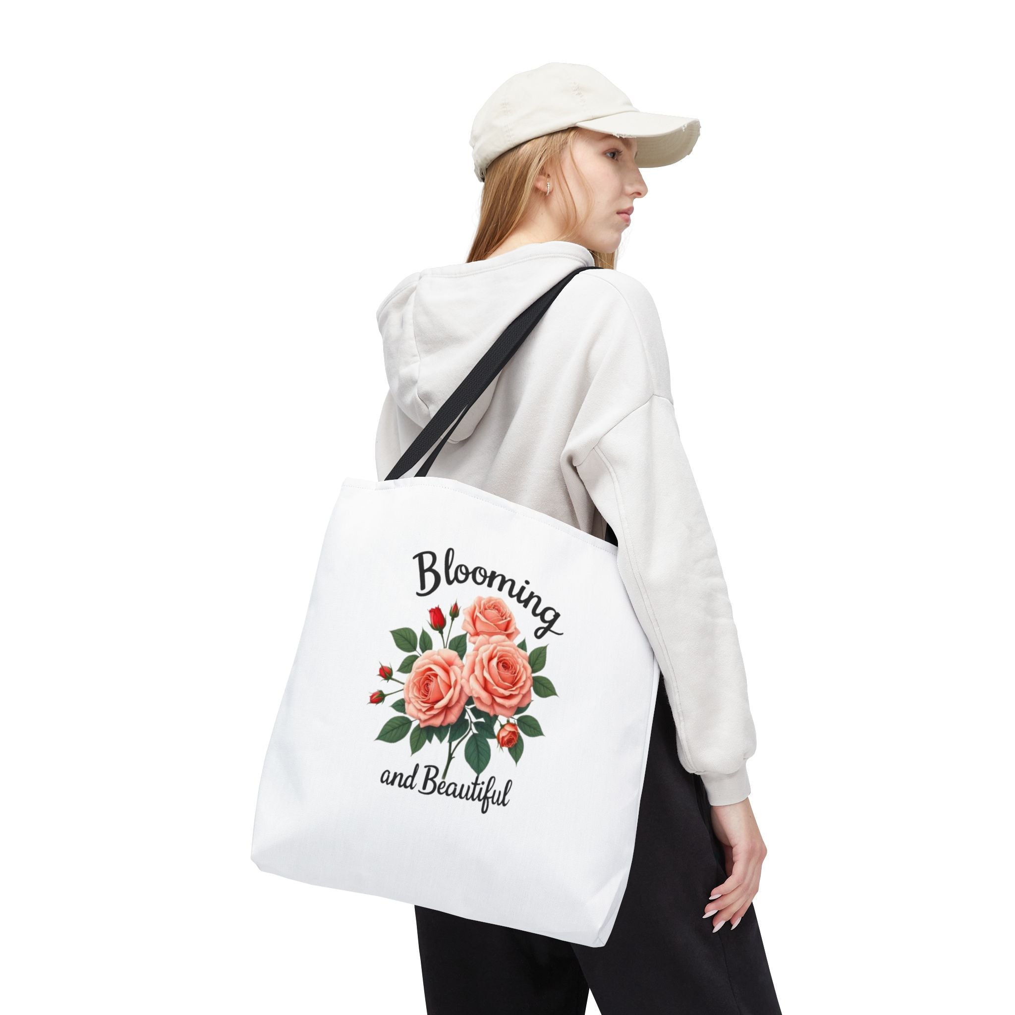 Blooming and Beautiful Floral Tote Bag