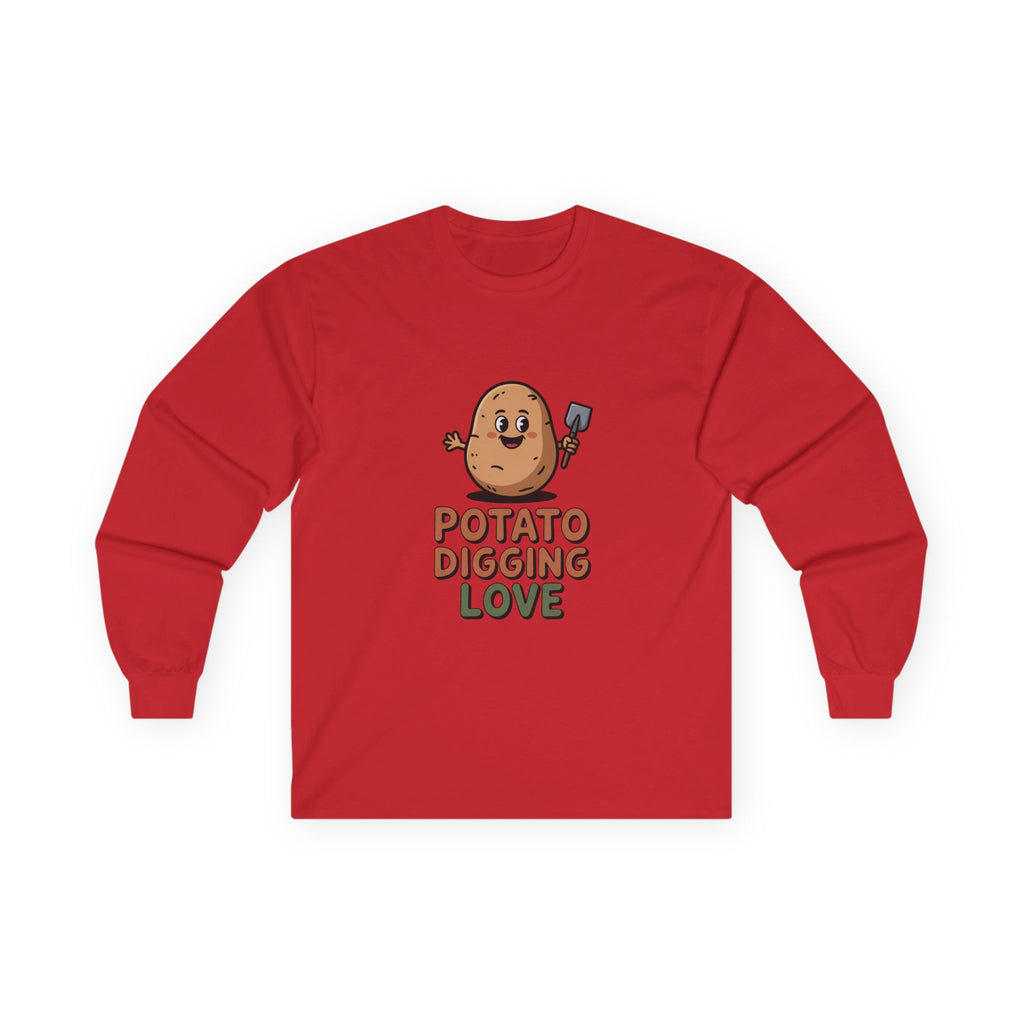 Potato Digging Love Long Sleeve Tee