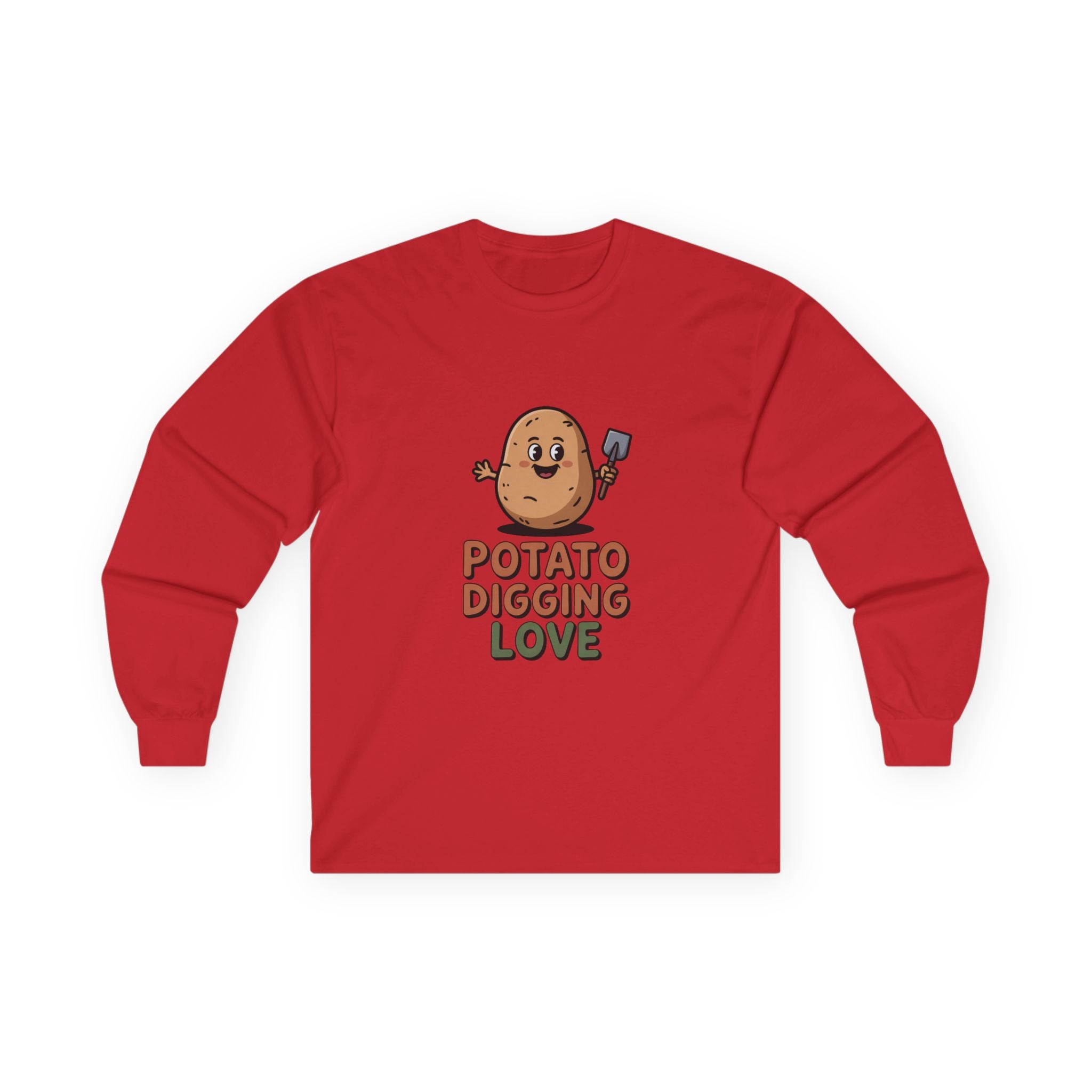 Potato Digging Love Long Sleeve Tee