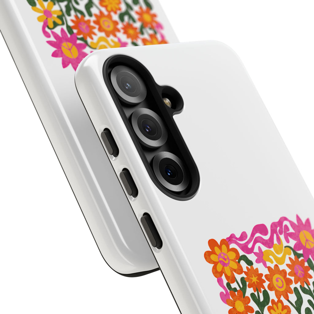 Groovy Gardener Phone Case - Retro Floral iPhone Cover