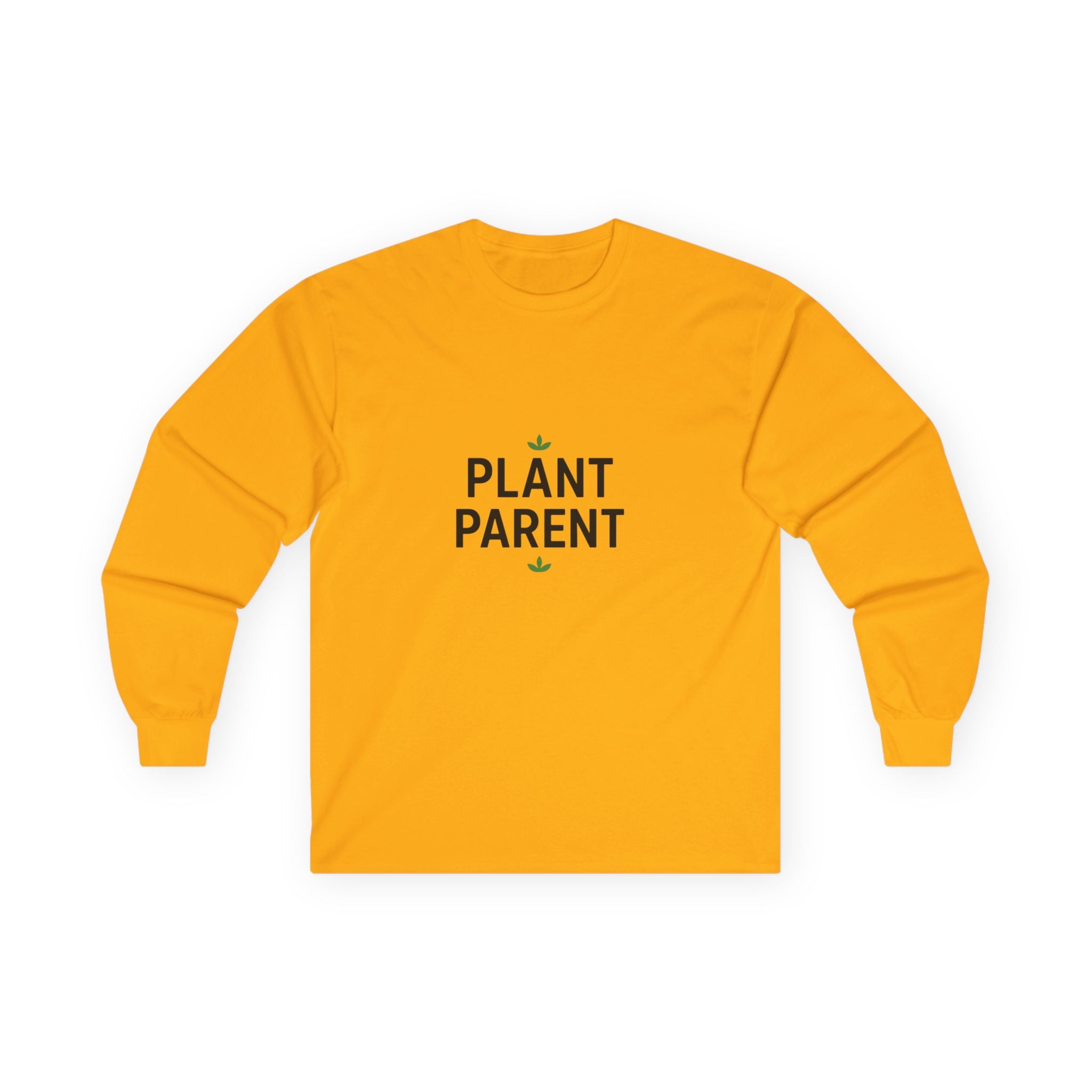 Plant Parent Long Sleeve Tee — Cute Minimalist Plant Lover Shirt