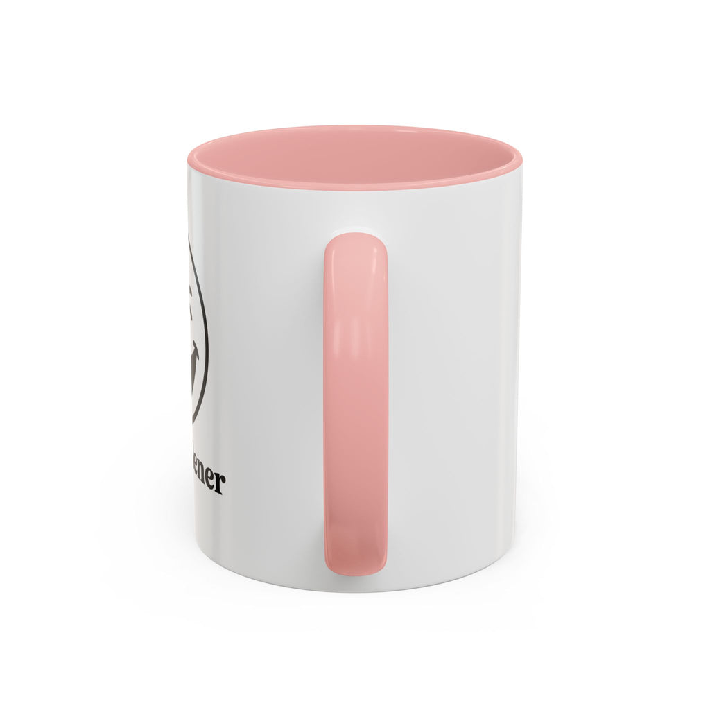 Sexy Gardener Accent Coffee Mug — Winking Smiley Plant Lover Gift (11/15oz)