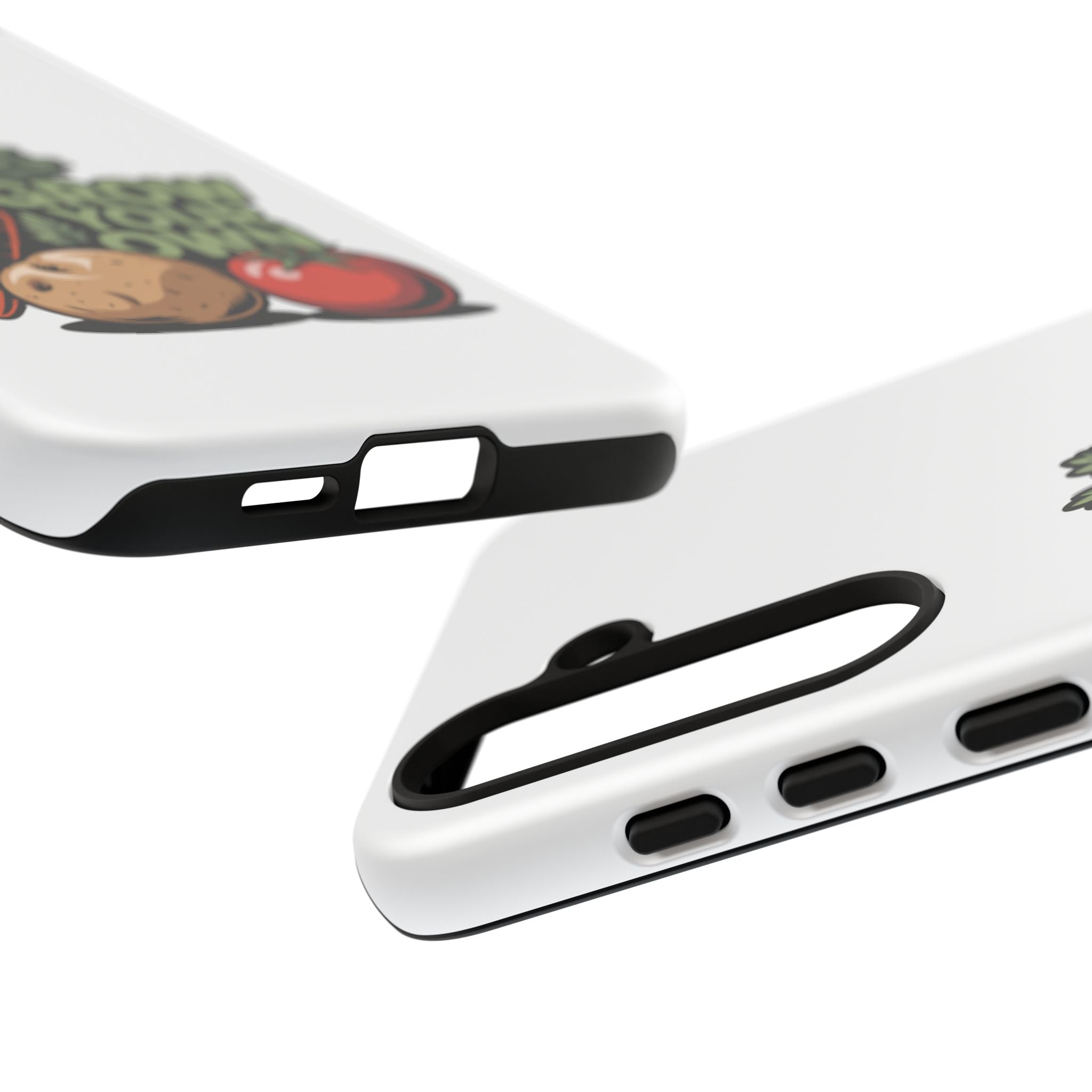 Grow Your Own Vegetables Phone Case — Gardening Carrot Potato Tomato Design