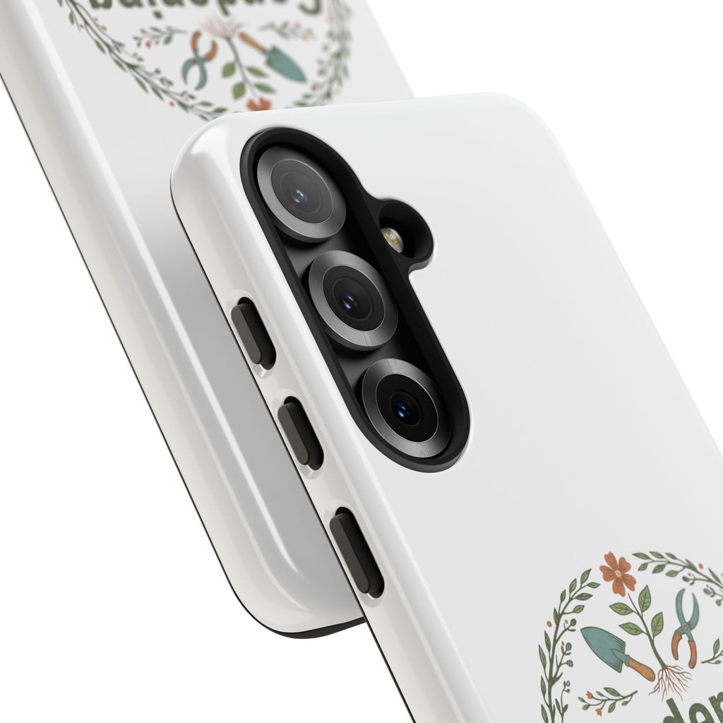 Phone Case — Gardening Addict "Plant • Grow • Repeat" Floral Garden Phone Cover